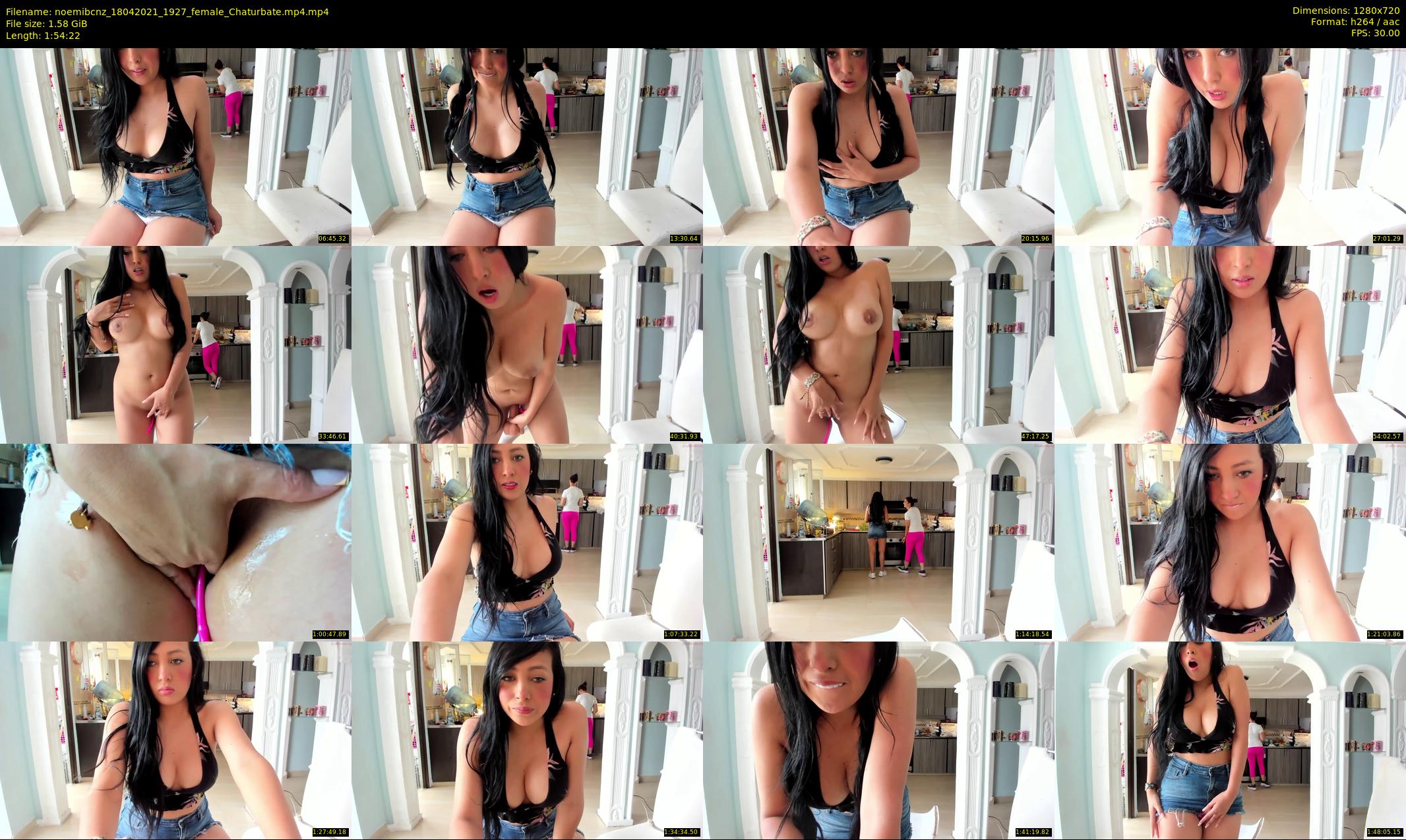 noemibcnz — 115 minute Chaturbate couple cam show recording, 720p, Apr 18, 2021