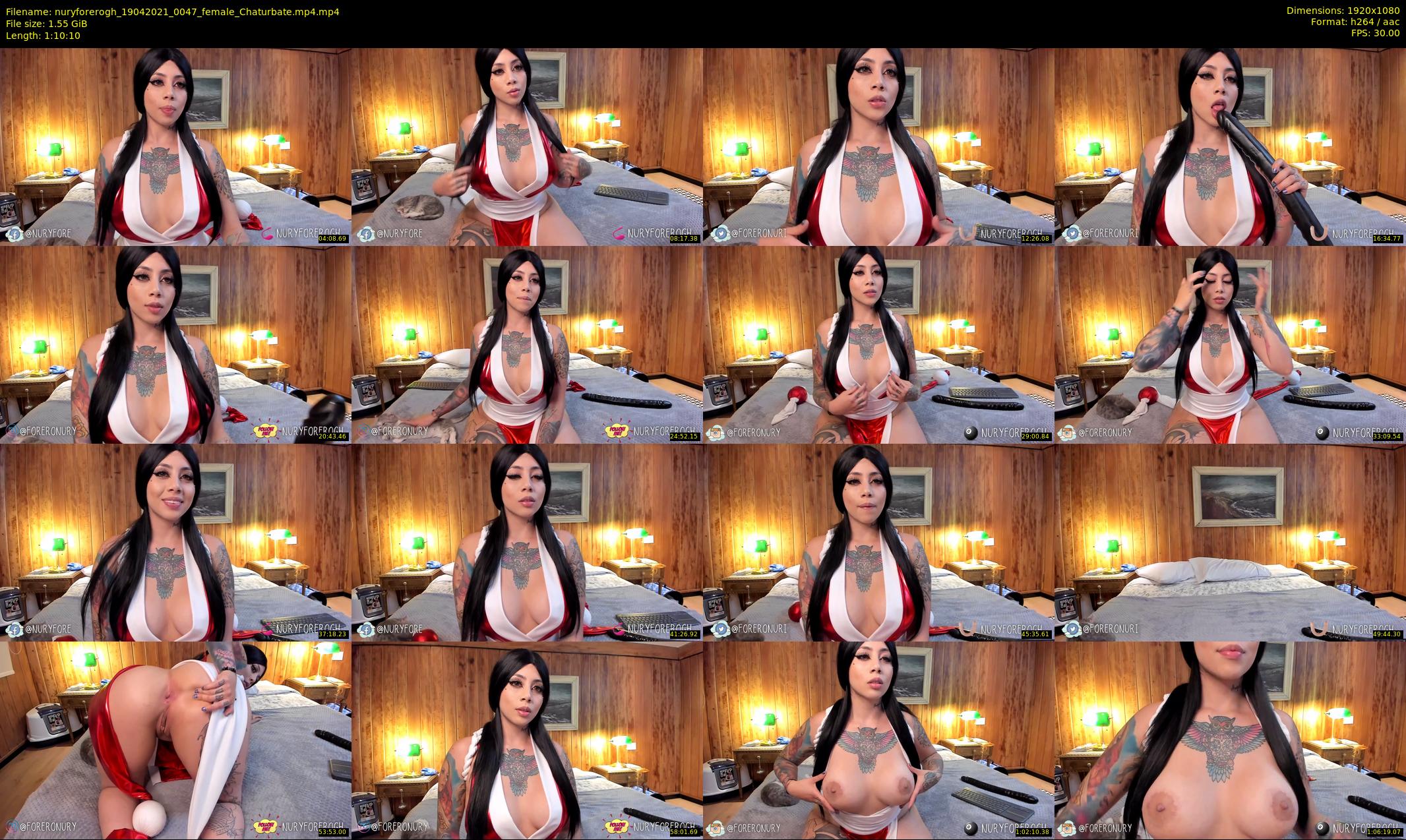 nuryforerogh — 71 minute Chaturbate female cam show recording, 1080p, Apr 19, 2021