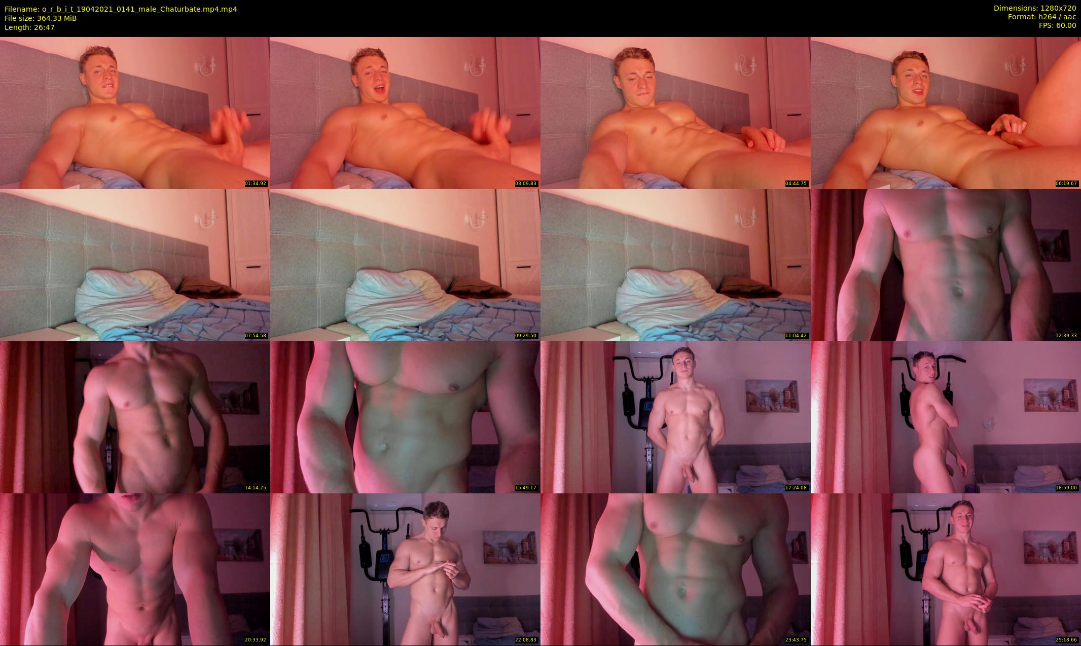 o_r_b_i_t — 27 minute Chaturbate male cam show recording, 720p, Apr 19, 2021
