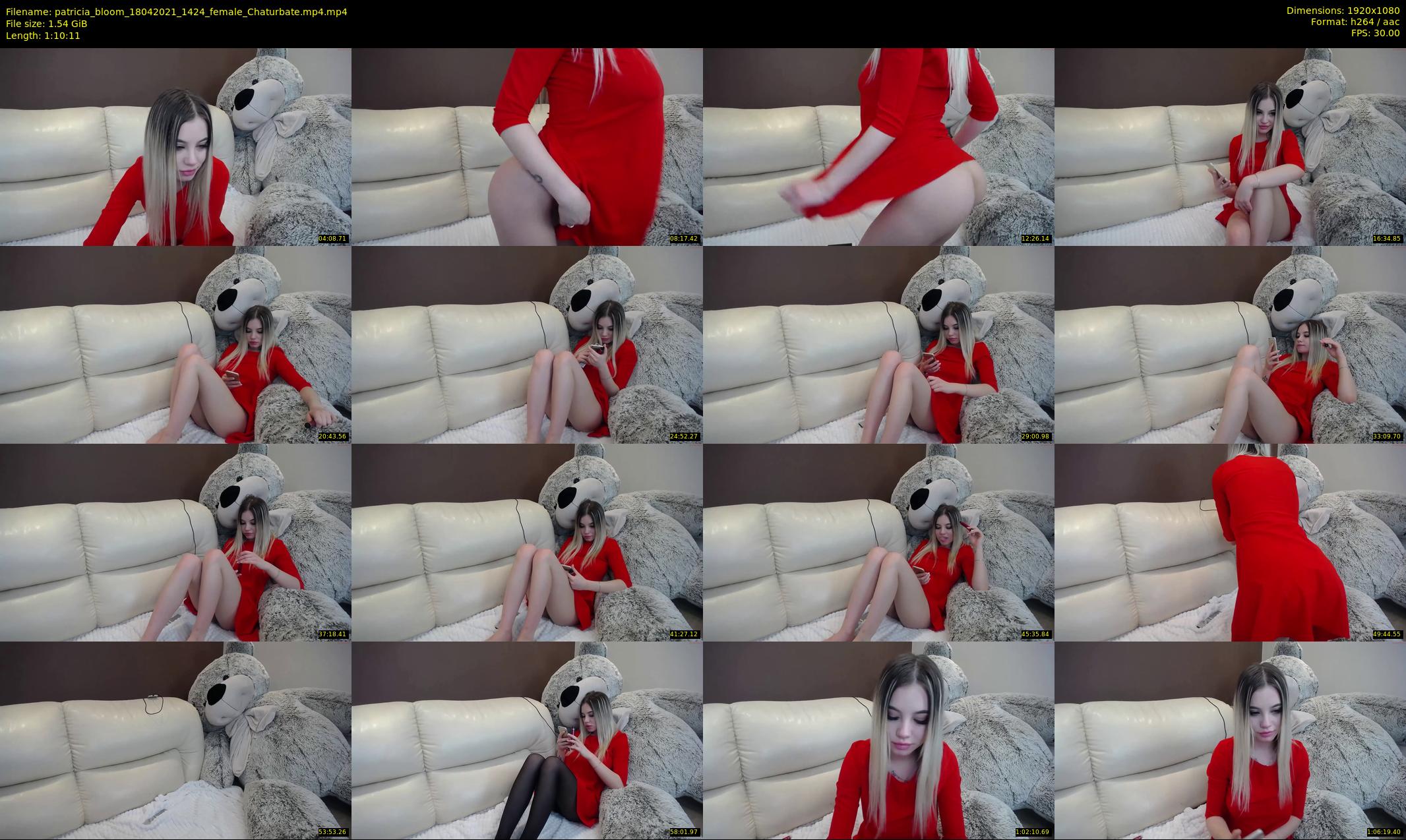 patricia_bloom — 71 minute Chaturbate female cam show recording, 1080p, Apr 18, 2021