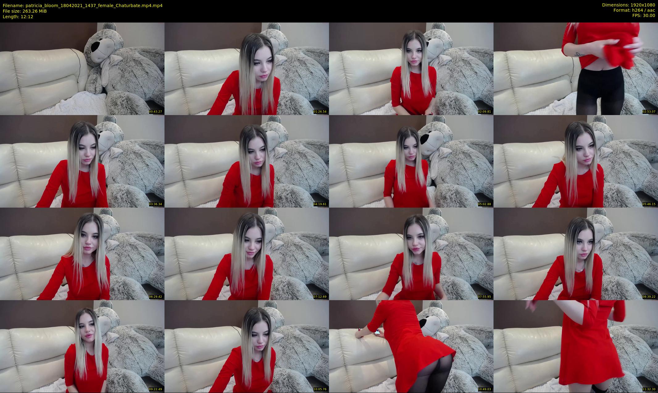 patricia_bloom — 13 minute Chaturbate female cam show recording, 1080p, Apr 18, 2021