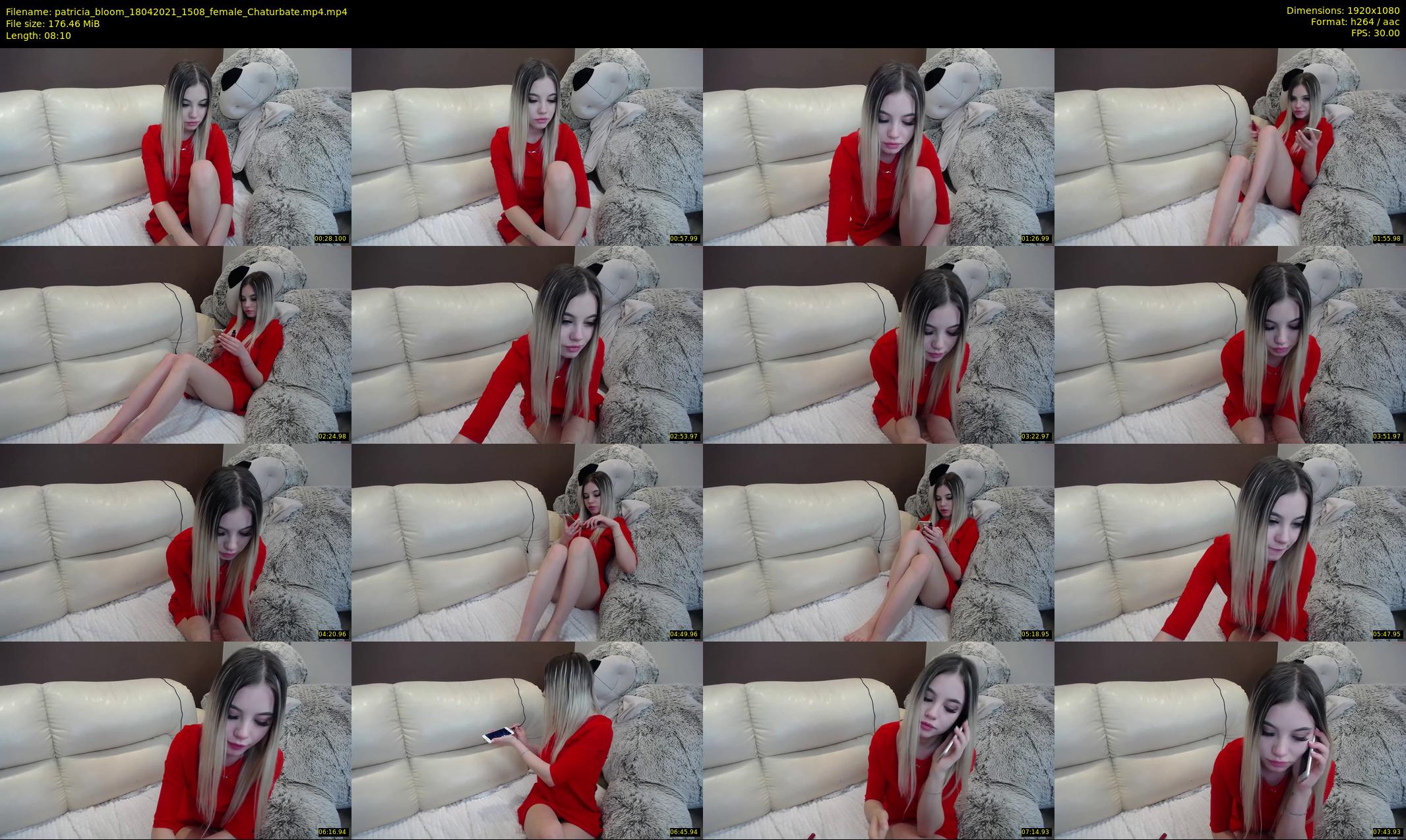 patricia_bloom — 9 minute Chaturbate female cam show recording, 1080p, Apr 18, 2021