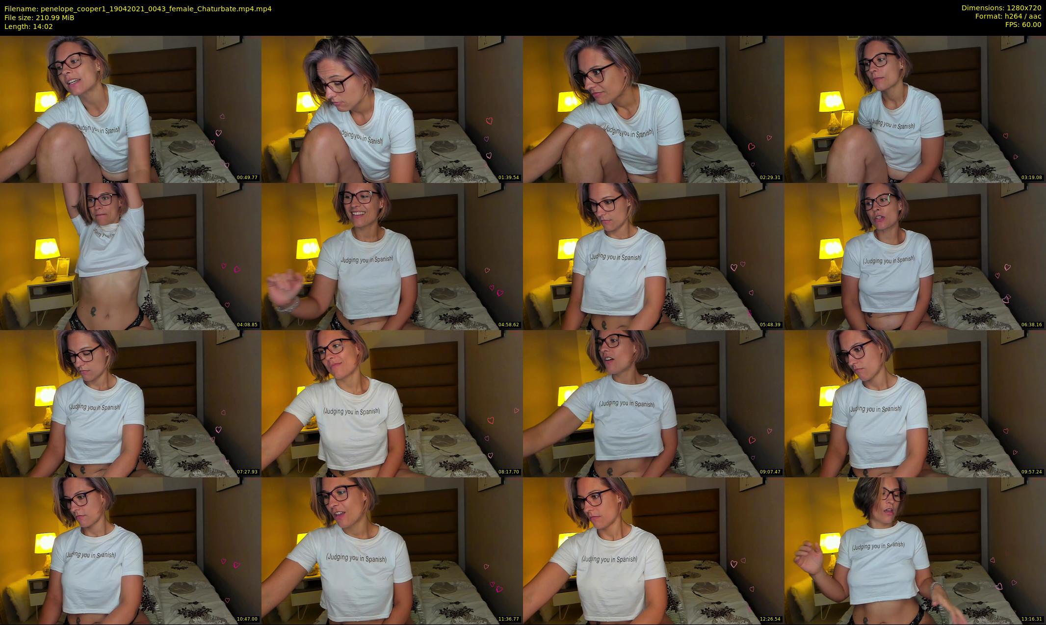 penelope_cooper1 — 15 minute Chaturbate female cam show recording, 720p, Apr 19, 2021