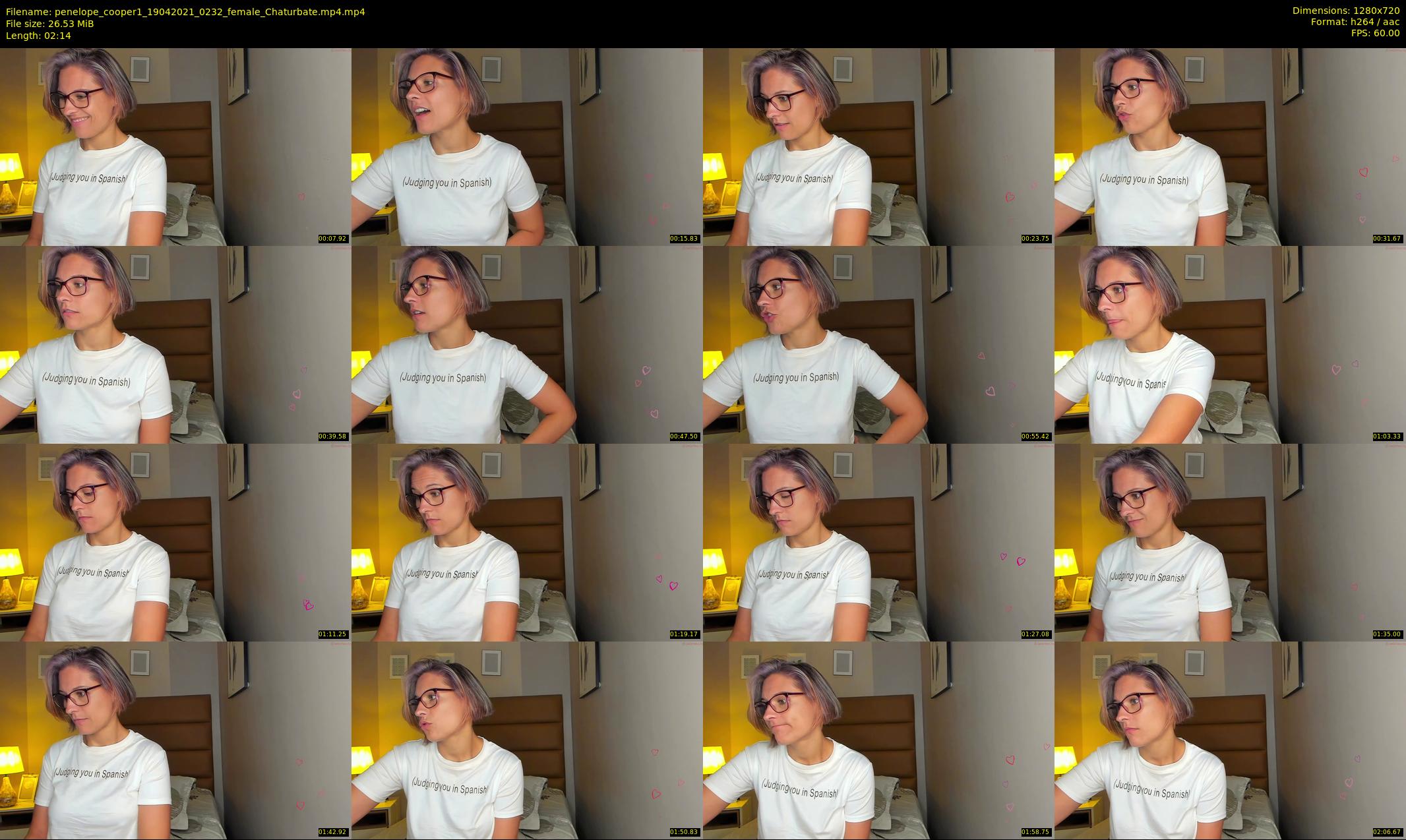 penelope_cooper1 — 3 minute Chaturbate female cam show recording, 720p, Apr 19, 2021
