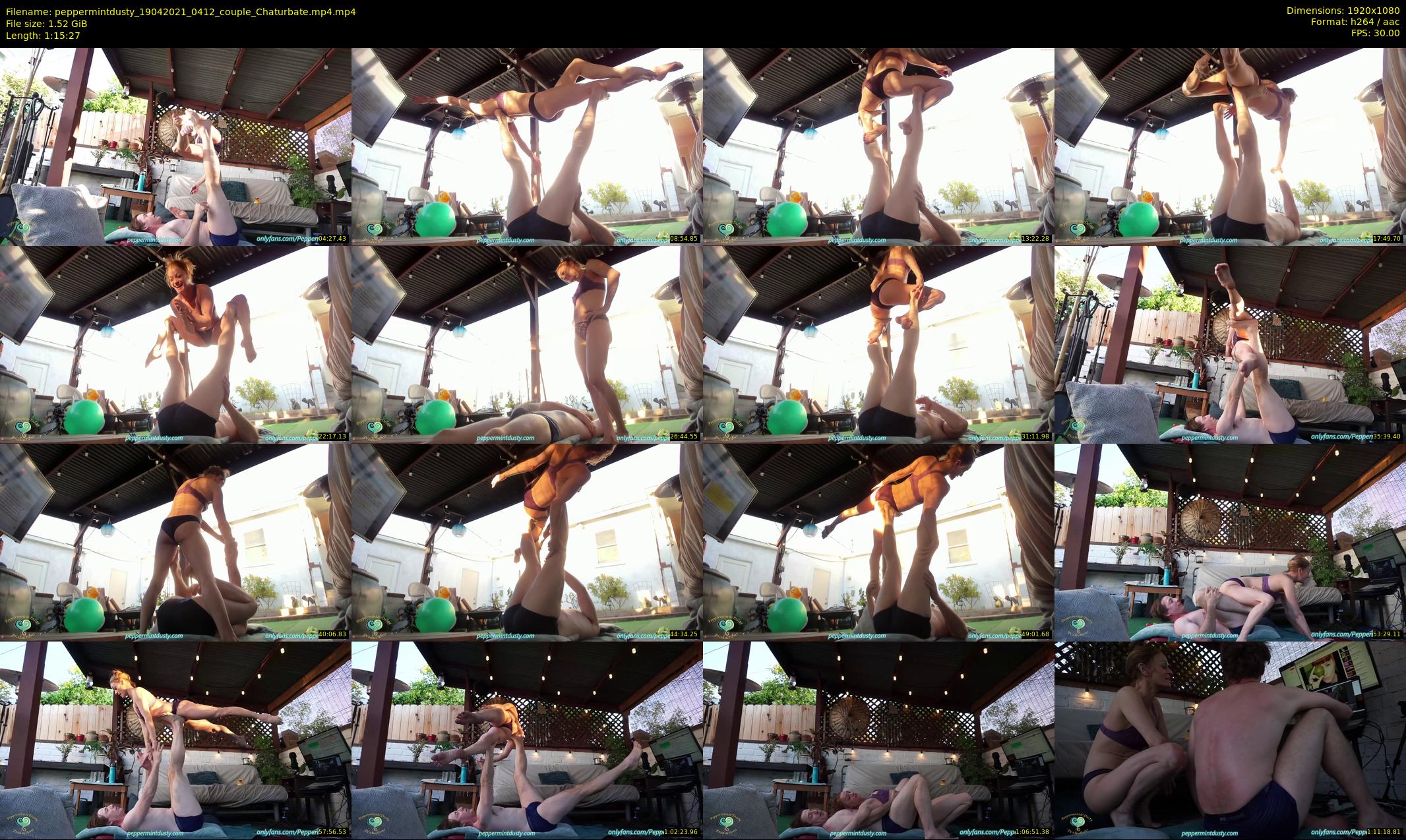 peppermintdusty — 76 minute Chaturbate couple cam show recording, 1080p, Apr 19, 2021