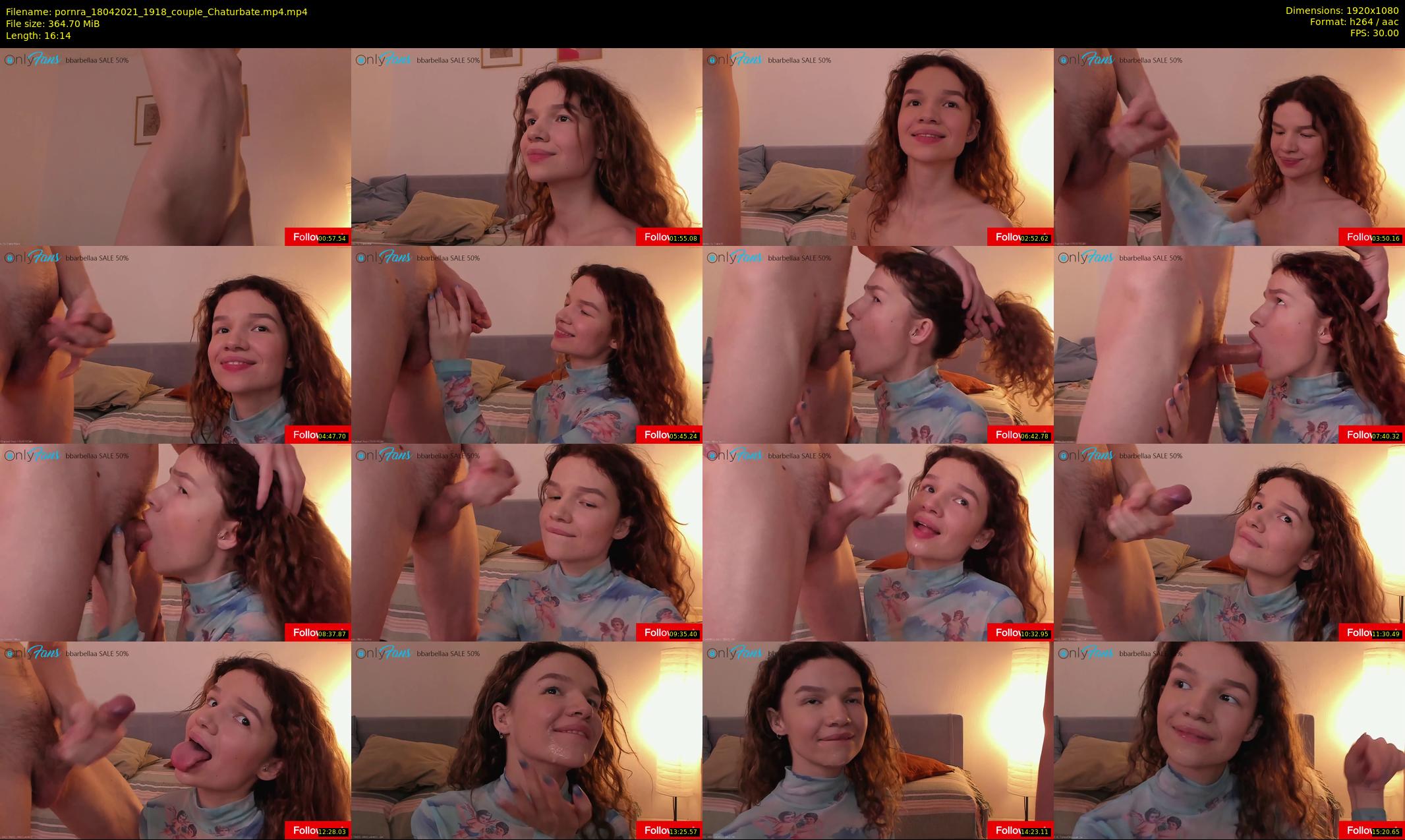 pornra — 17 minute Chaturbate couple cam show recording, 1080p, Apr 18, 2021