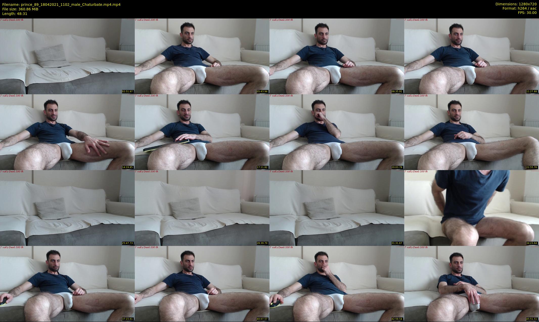 prince_89 — 49 minute Chaturbate male cam show recording, 720p, Apr 18, 2021