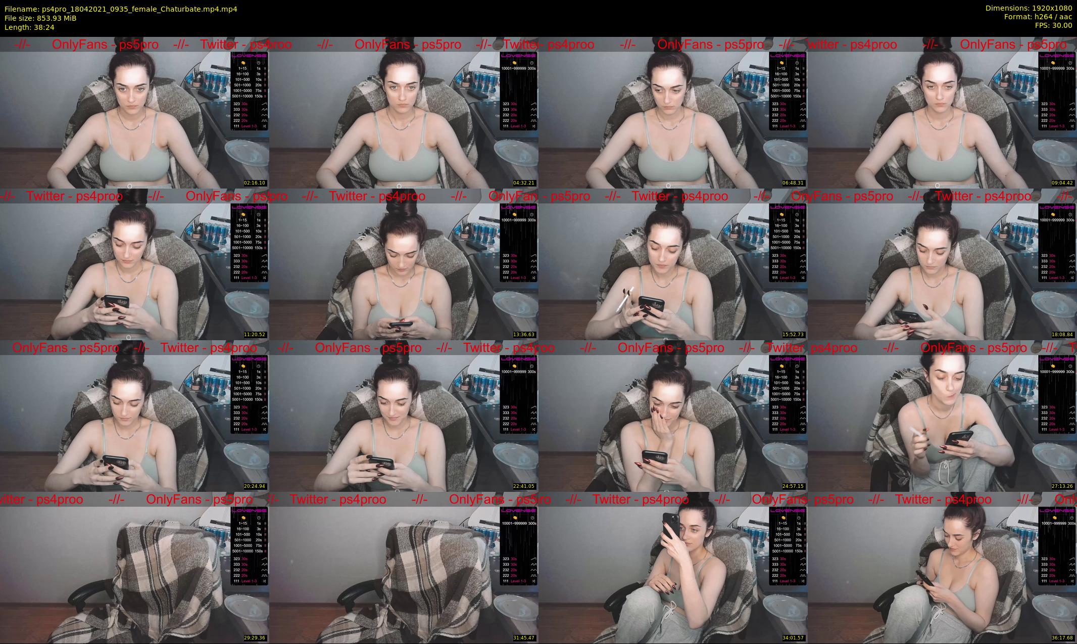 ps4pro — 39 minute Chaturbate female cam show recording, 1080p, Apr 18, 2021