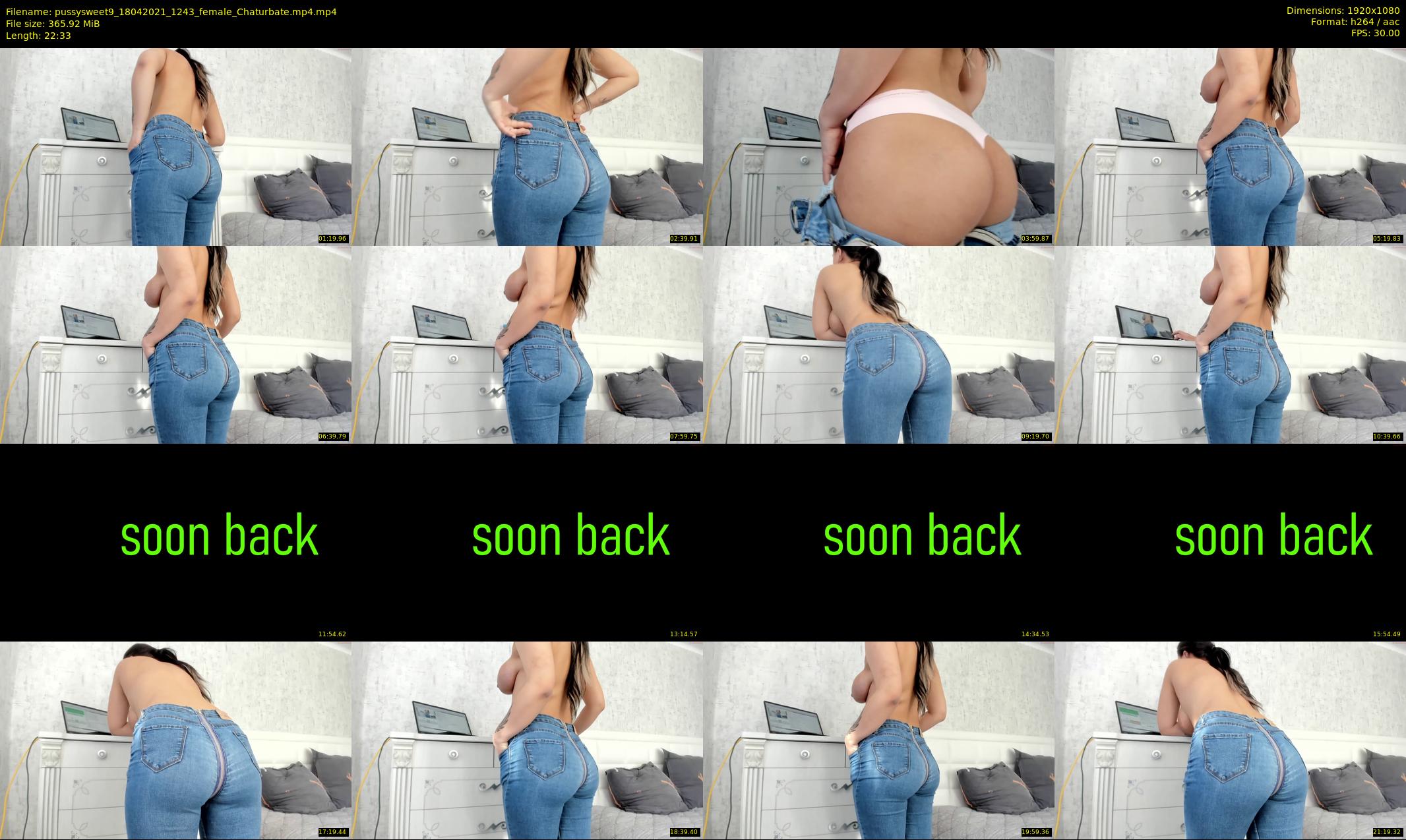 pussysweet9 — 23 minute Chaturbate female cam show recording, 1080p, Apr 18, 2021
