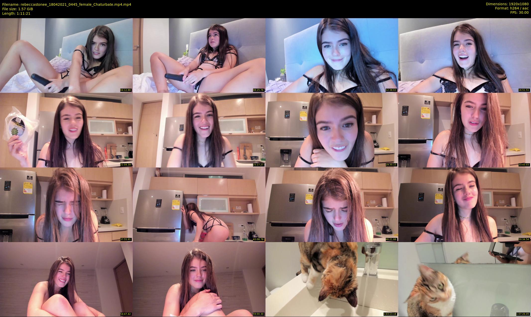 rebeccastonee — 72 minute Chaturbate female cam show recording, 1080p, Apr 18, 2021