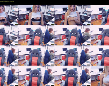 rosiehw — 70 minute Chaturbate couple cam show recording, 1080p, Apr 18, 2021
