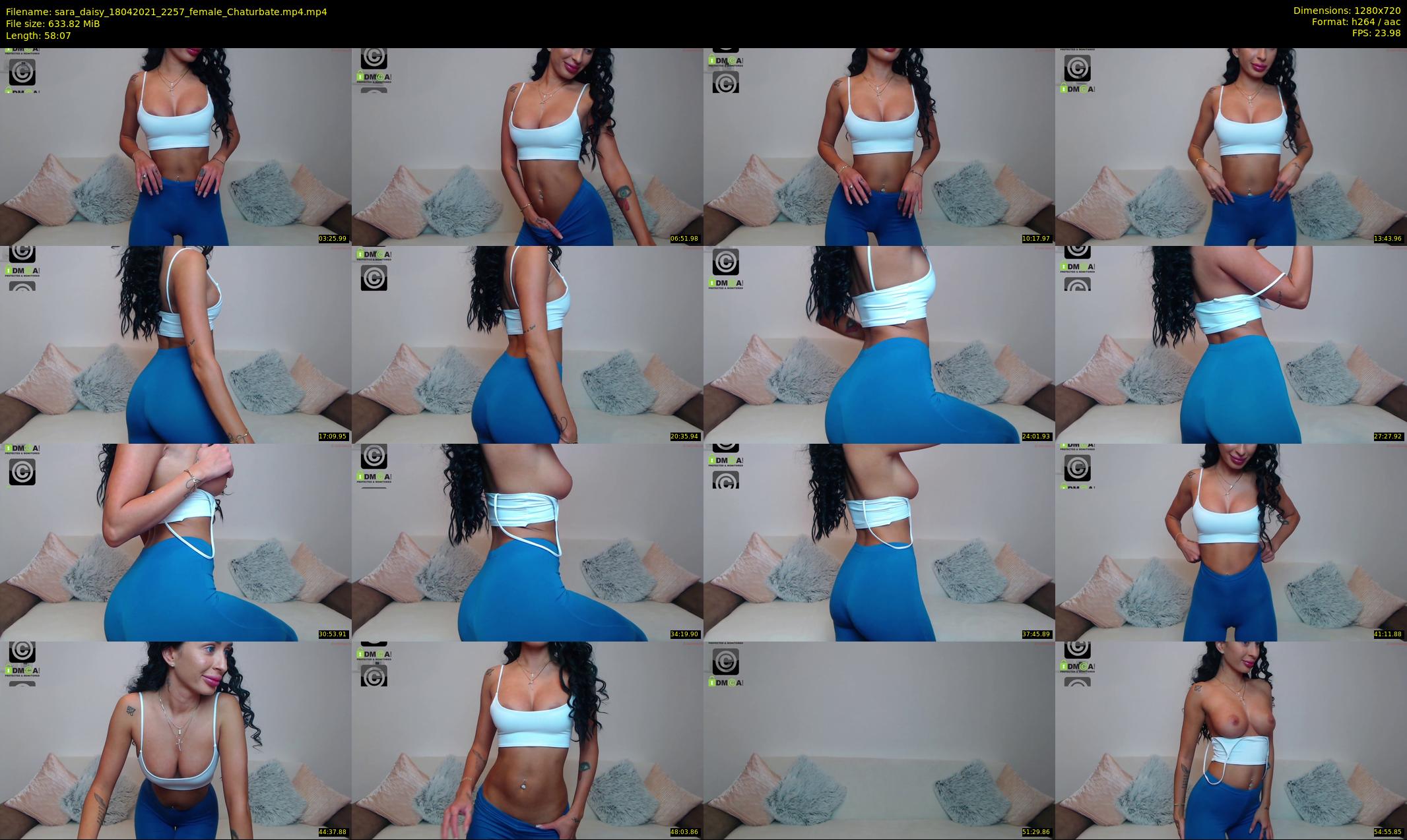 sara_daisy — 59 minute Chaturbate female cam show recording, 720p, Apr 18, 2021