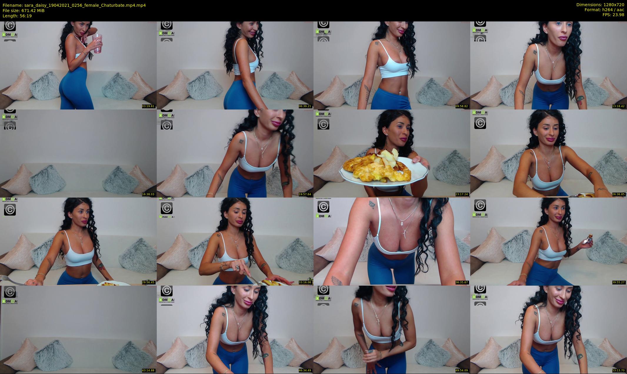 sara_daisy — 57 minute Chaturbate female cam show recording, 720p, Apr 19, 2021