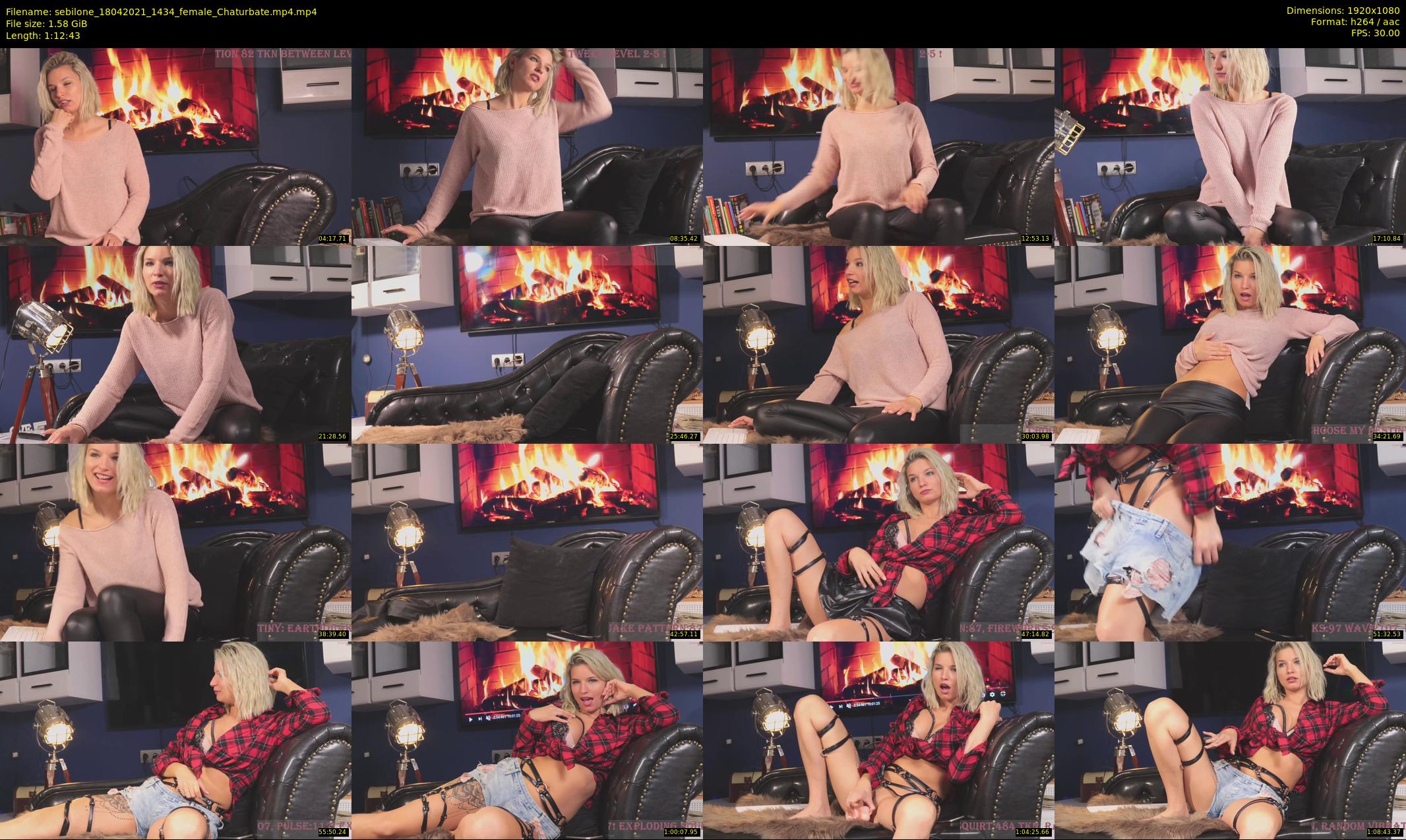 sebilone — 73 minute Chaturbate couple cam show recording, 1080p, Apr 18, 2021