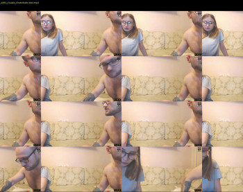 simoncouple1 — 5 minute Chaturbate couple cam show recording, 720p, Apr 18, 2021