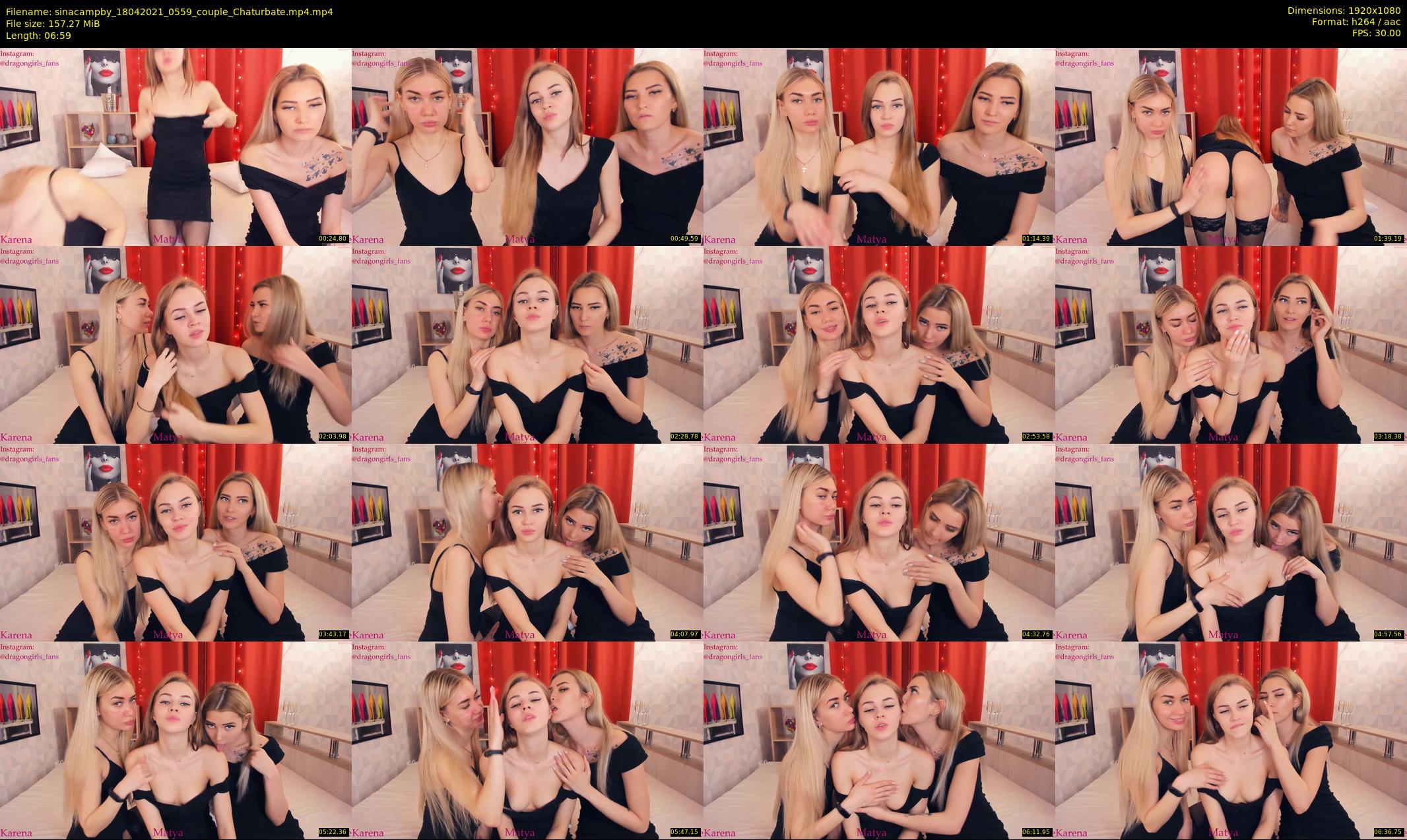 sinacampby — 7 minute Chaturbate couple cam show recording, 1080p, Apr 18, 2021