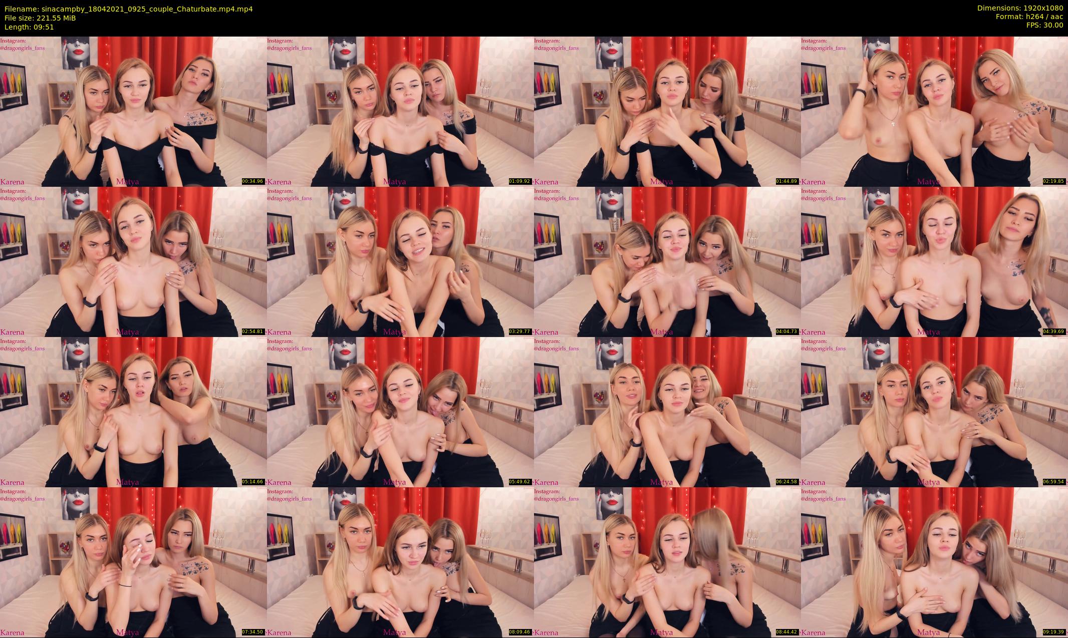 sinacampby — 10 minute Chaturbate couple cam show recording, 1080p, Apr 18, 2021