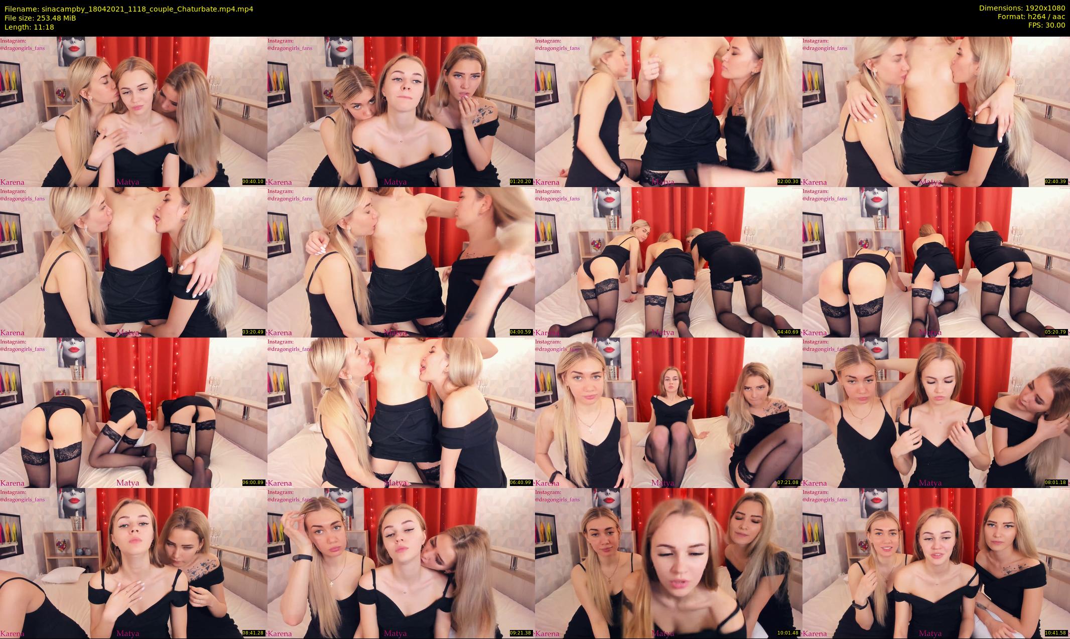 sinacampby — 12 minute Chaturbate couple cam show recording, 1080p, Apr 18, 2021