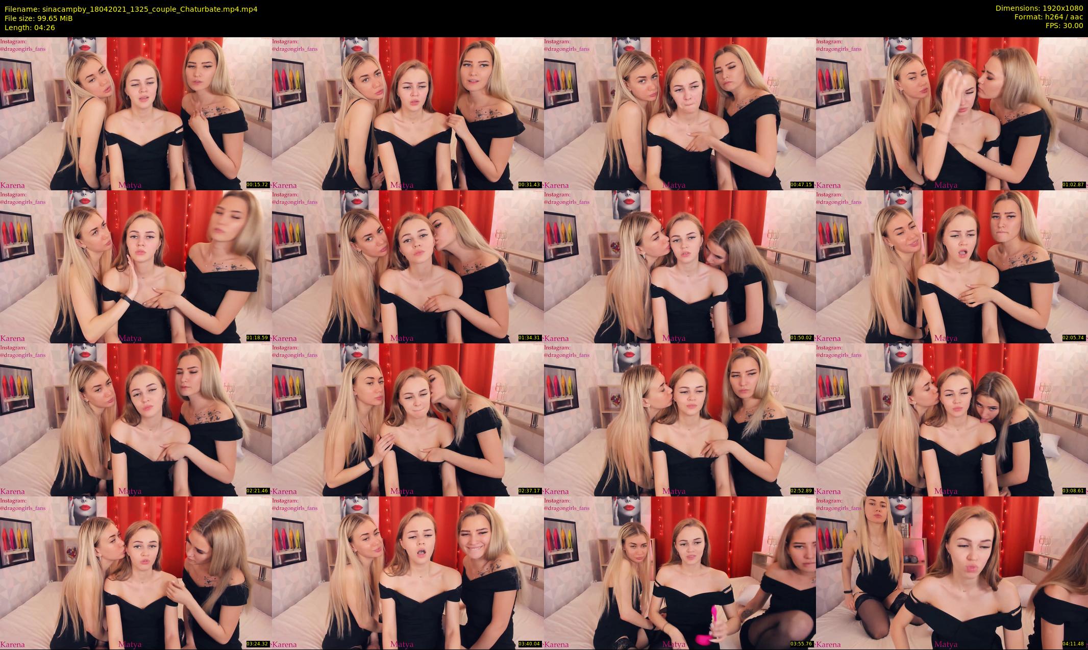 sinacampby — 5 minute Chaturbate couple cam show recording, 1080p, Apr 18, 2021