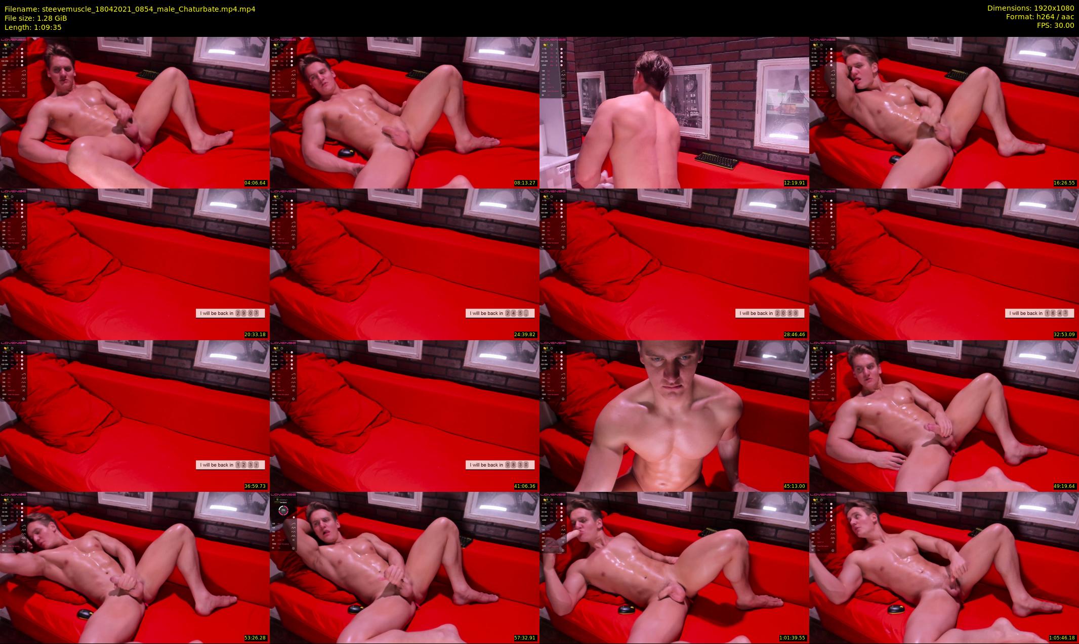 steevemuscle — 70 minute Chaturbate male cam show recording, 1080p, Apr 18, 2021