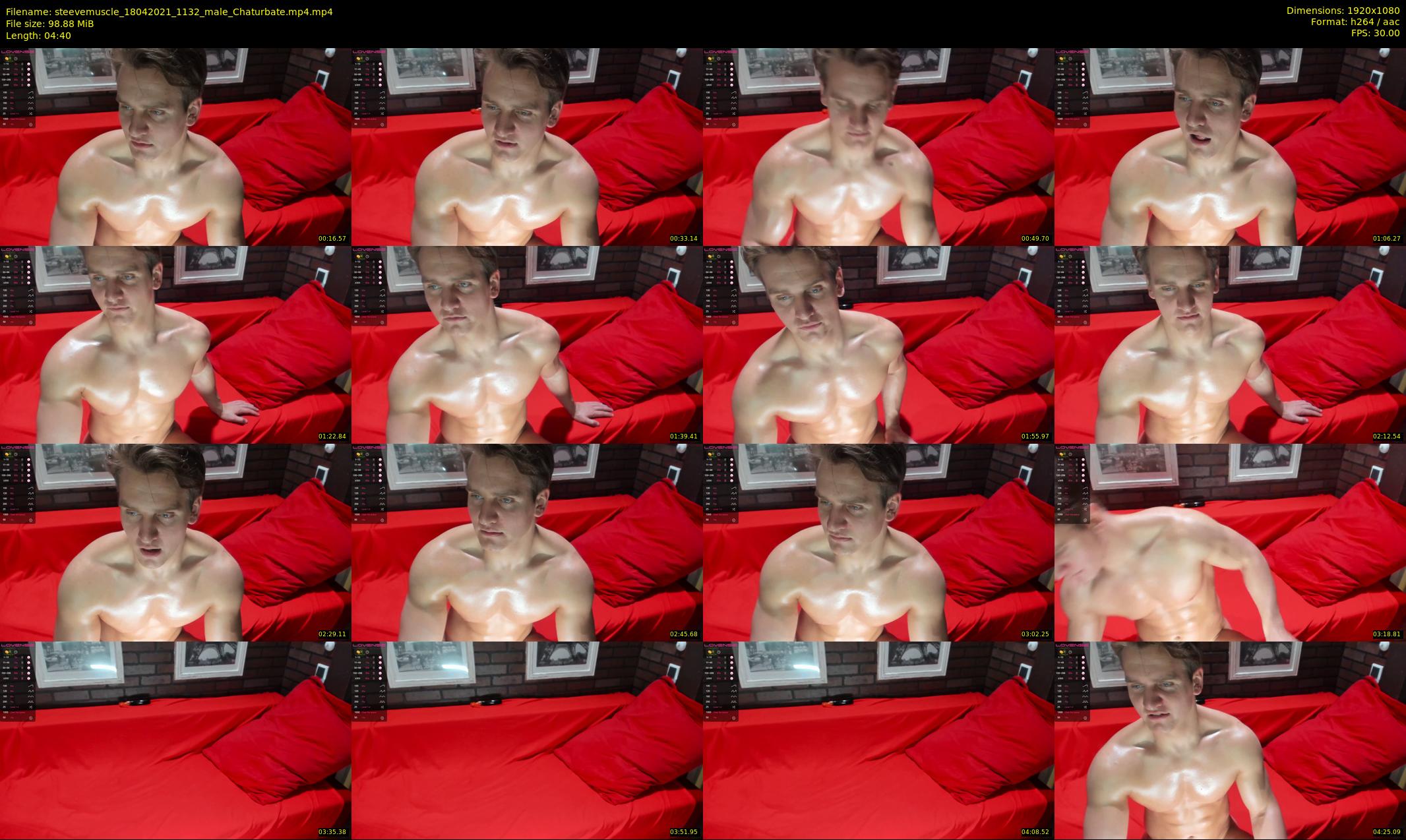 steevemuscle — 5 minute Chaturbate male cam show recording, 1080p, Apr 18, 2021
