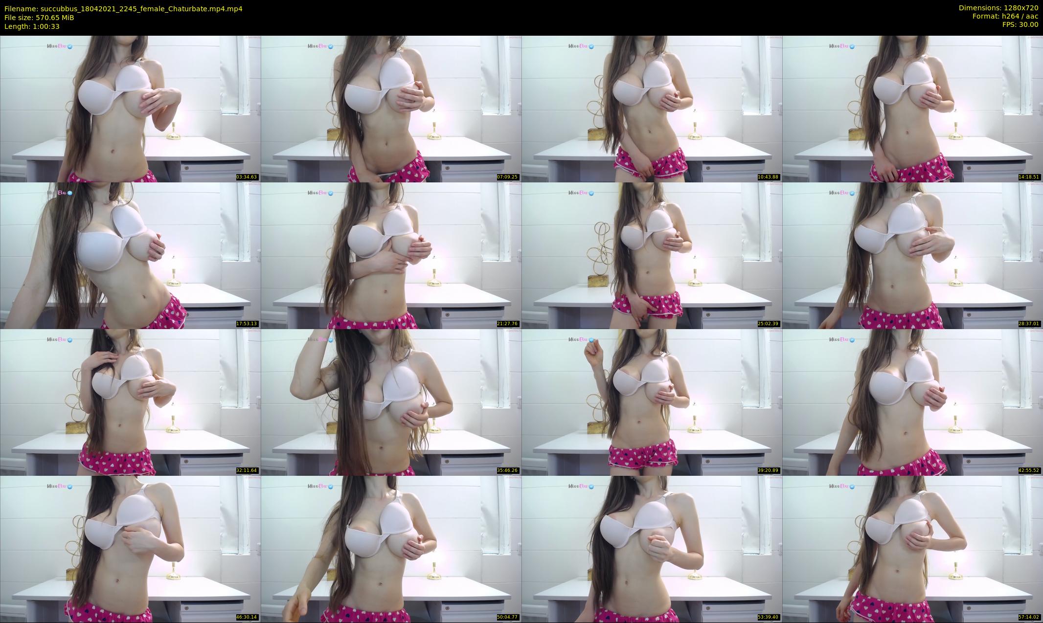 succubbus — 61 minute Chaturbate female cam show recording, 720p, Apr 18, 2021