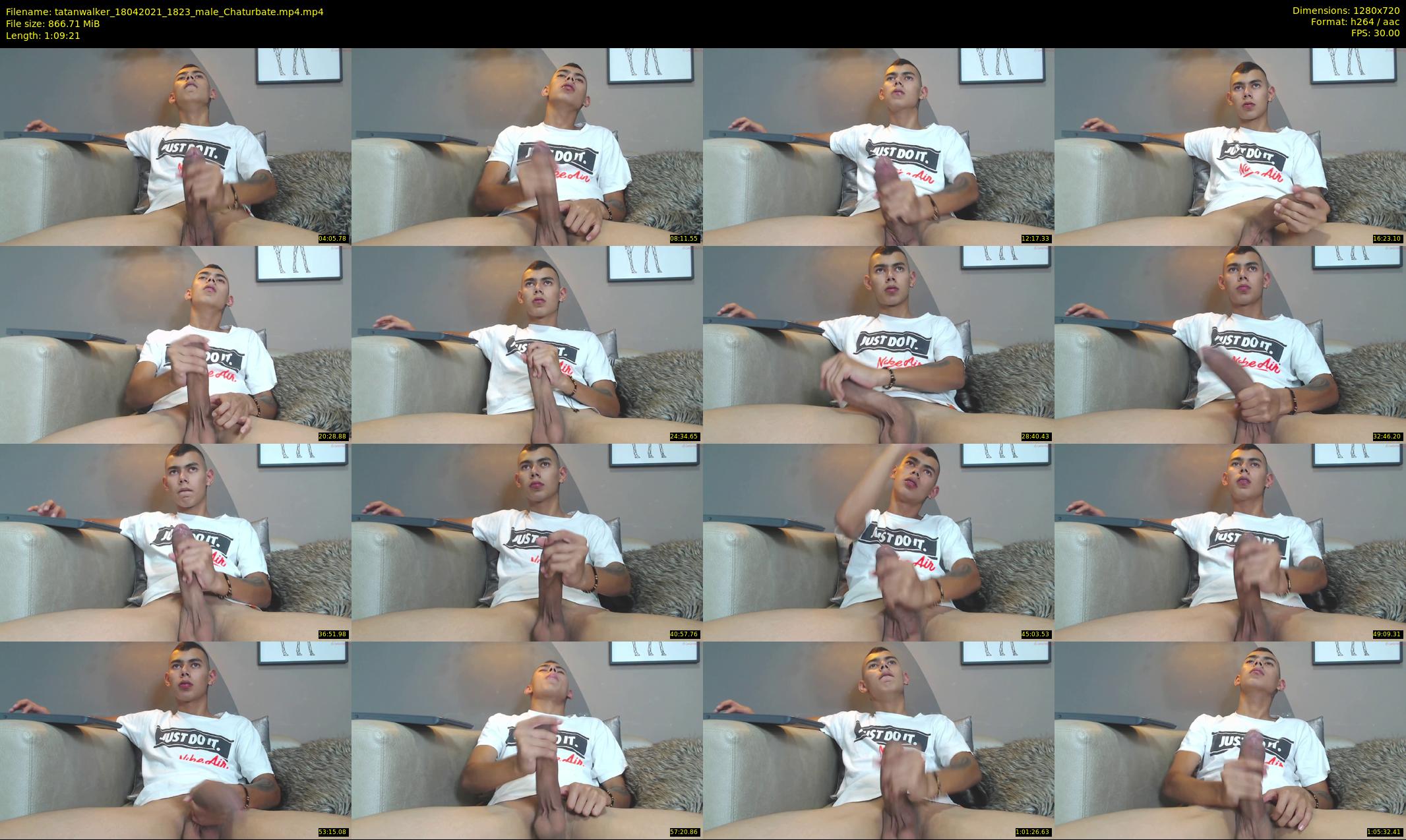 tatanwalker — 70 minute Chaturbate male cam show recording, 720p, Apr 18, 2021