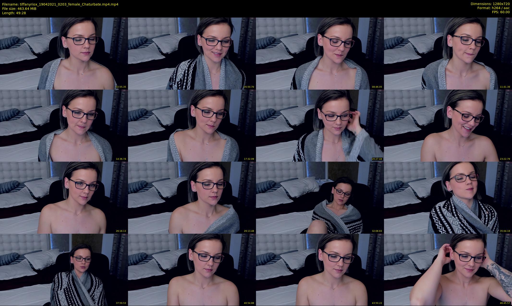 tiffanyriox — 50 minute Chaturbate female cam show recording, 720p, Apr 19, 2021