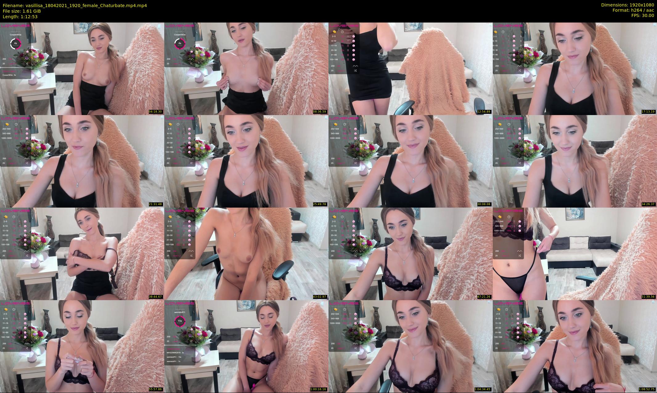 vasillisa — 73 minute Chaturbate female cam show recording, 1080p, Apr 18, 2021