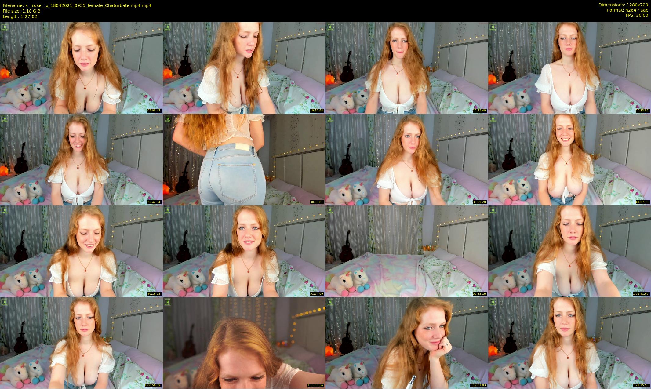 x__rose__x — 88 minute Chaturbate female cam show recording, 720p, Apr 18, 2021
