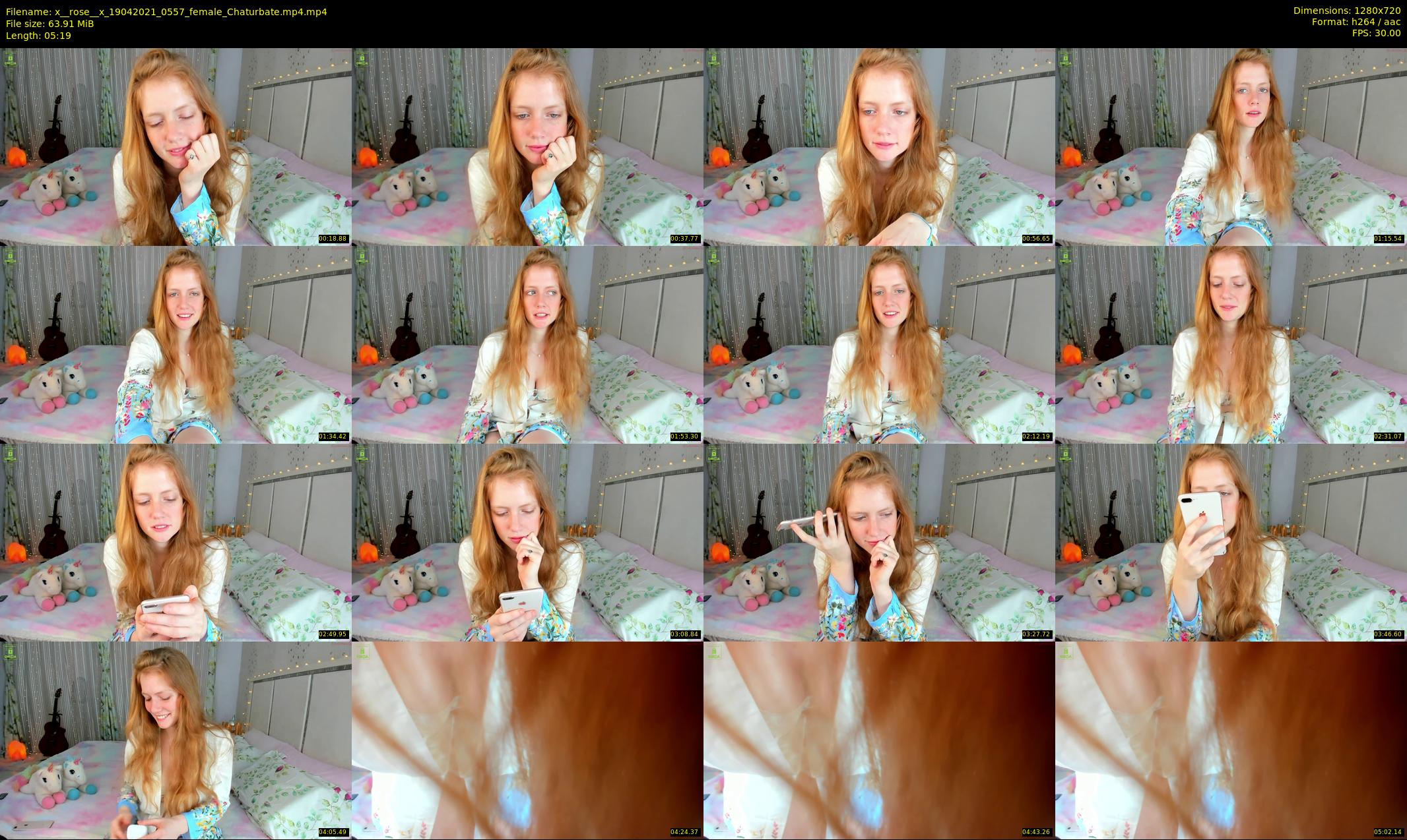x__rose__x — 6 minute Chaturbate female cam show recording, 720p, Apr 19, 2021
