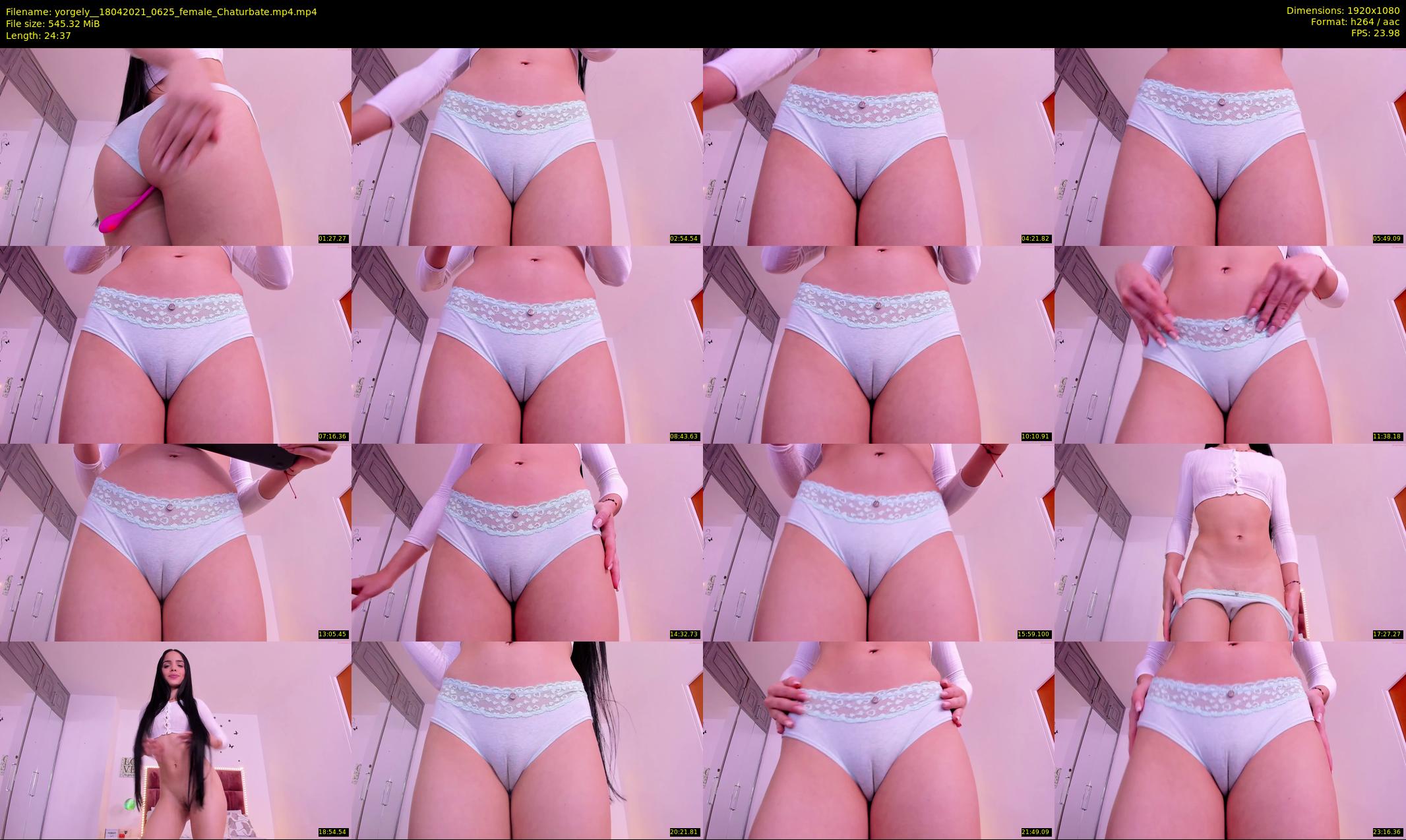 yorgely_ — 25 minute Chaturbate female cam show recording, 1080p, Apr 18, 2021