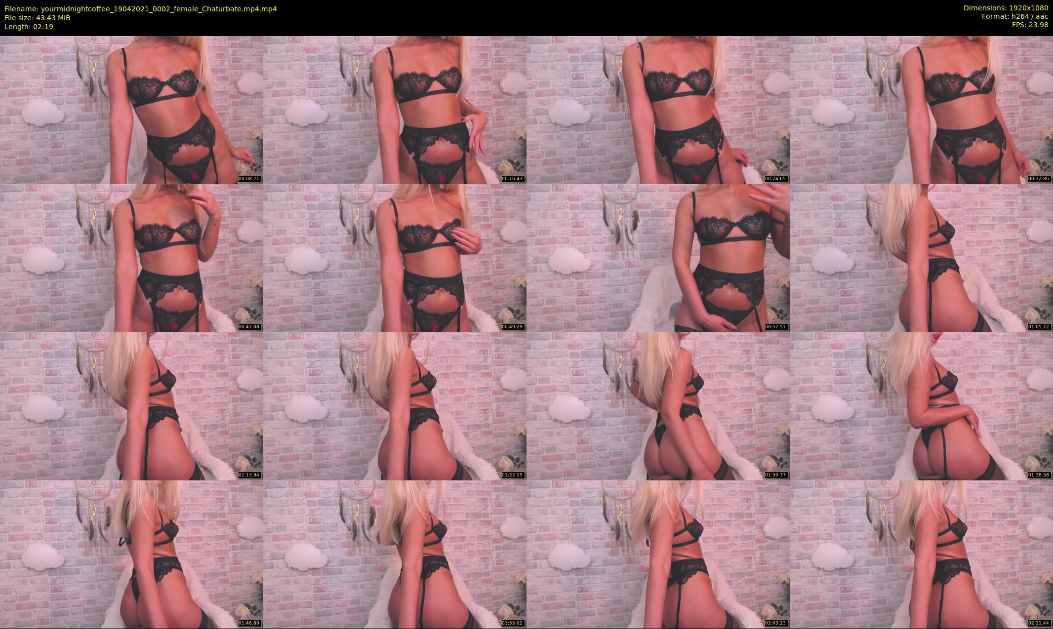 yourmidnightcoffee — 3 minute Chaturbate female cam show recording, 1080p, Apr 19, 2021