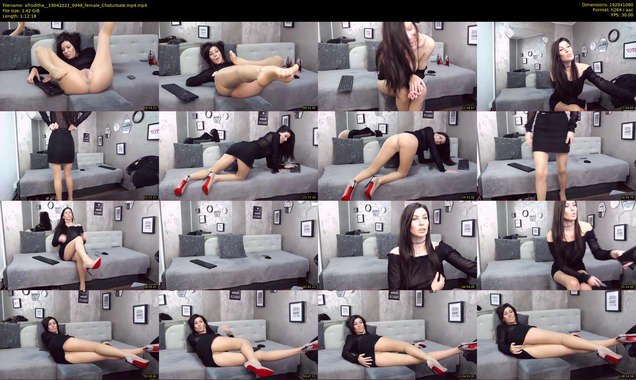 afroditha_ — 73 minute Chaturbate female cam show recording, 1080p, Apr 19, 2021