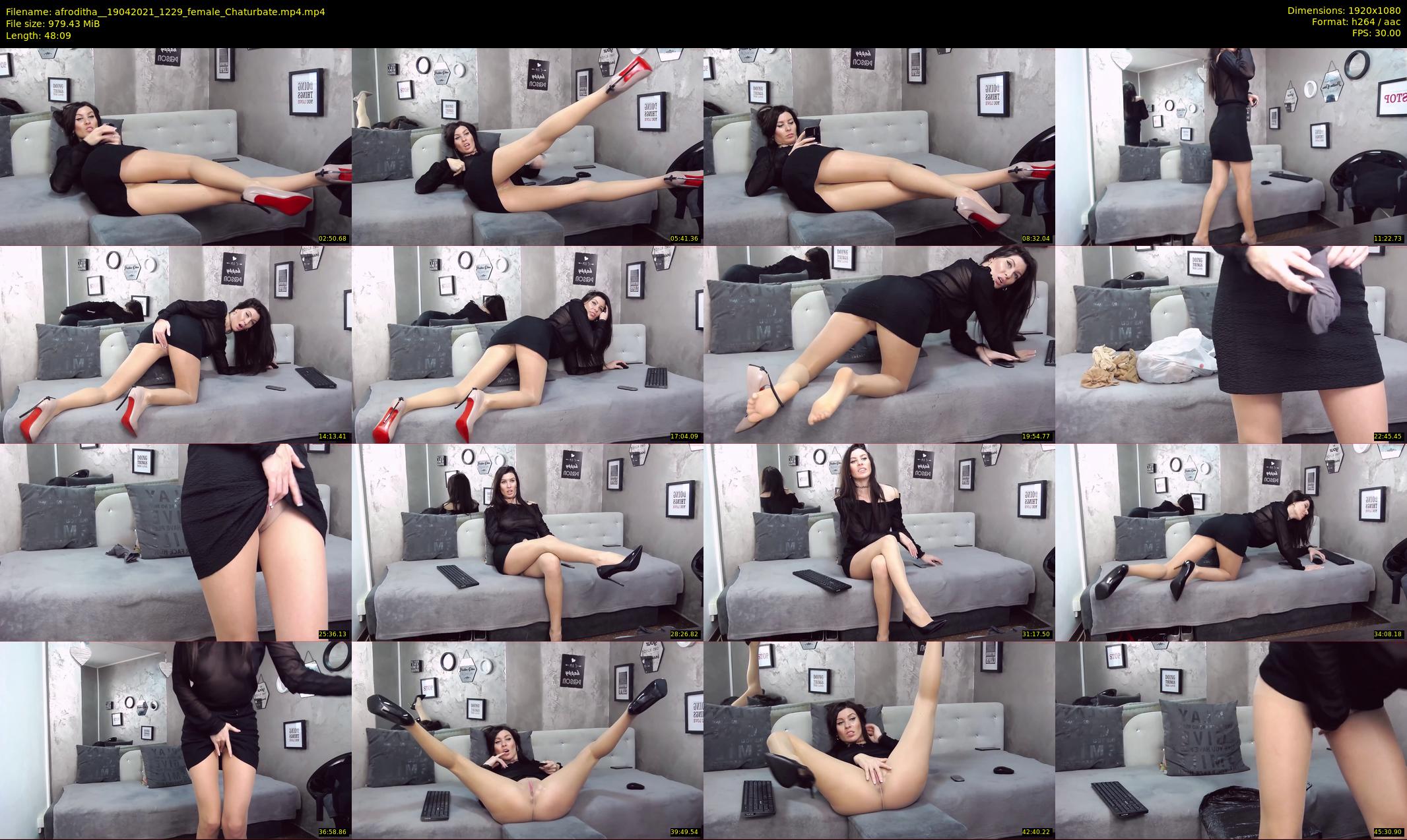afroditha_ — 49 minute Chaturbate female cam show recording, 1080p, Apr 19, 2021