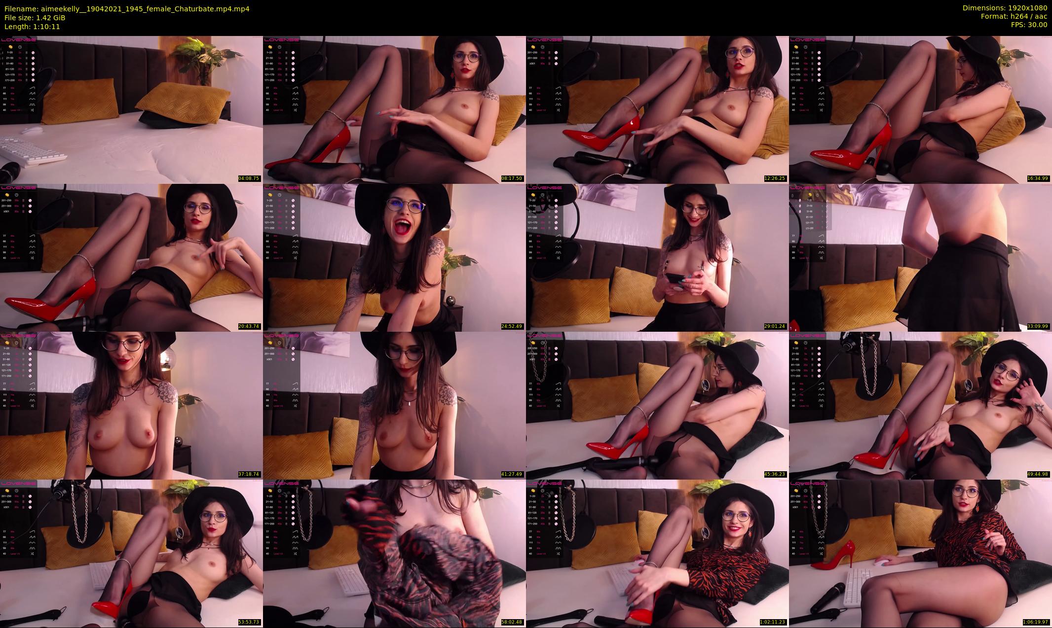 aimeekelly_ — 71 minute Chaturbate female cam show recording, 1080p, Apr 19, 2021