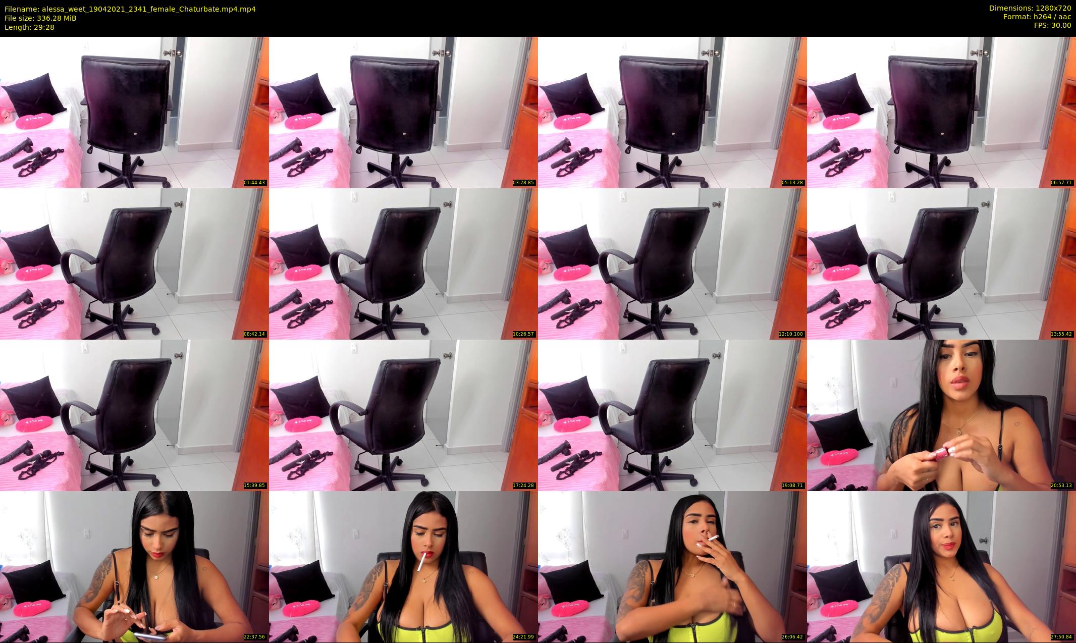 alessa_weet — 30 minute Chaturbate female cam show recording, 720p, Apr 19, 2021
