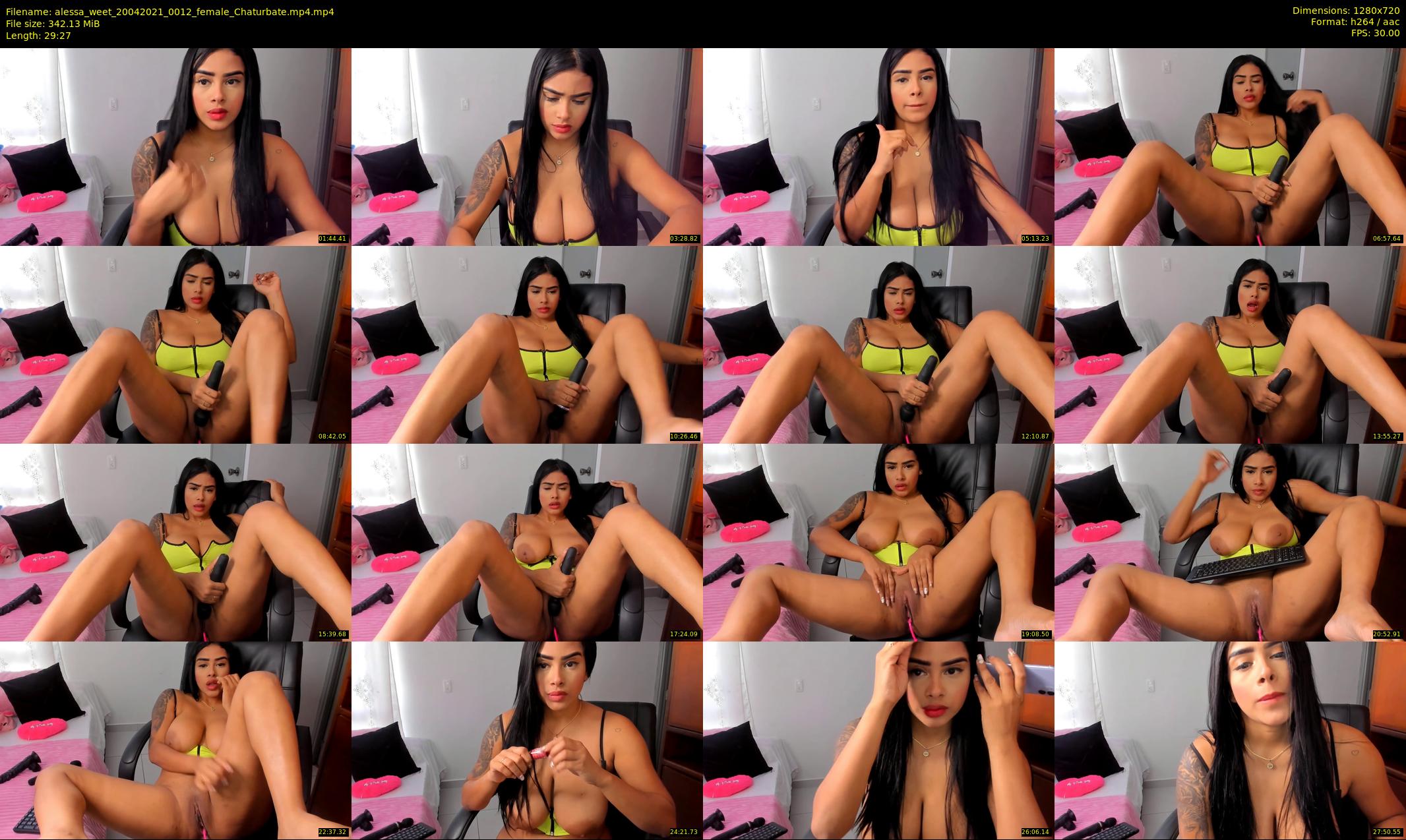 alessa_weet — 30 minute Chaturbate female cam show recording, 720p, Apr 20, 2021