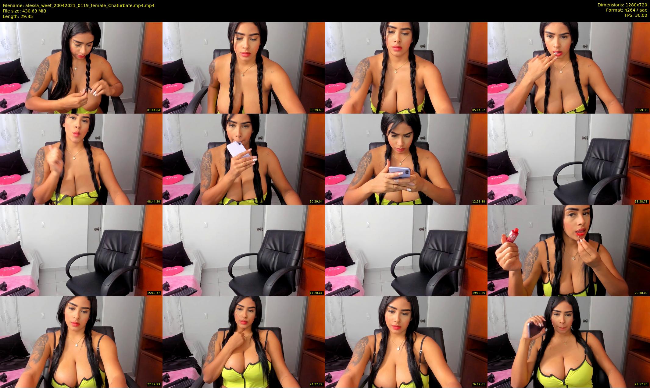 alessa_weet — 30 minute Chaturbate female cam show recording, 720p, Apr 20, 2021