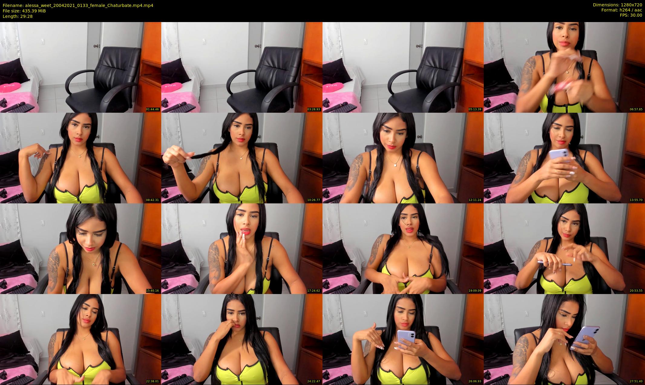 alessa_weet — 30 minute Chaturbate female cam show recording, 720p, Apr 20, 2021