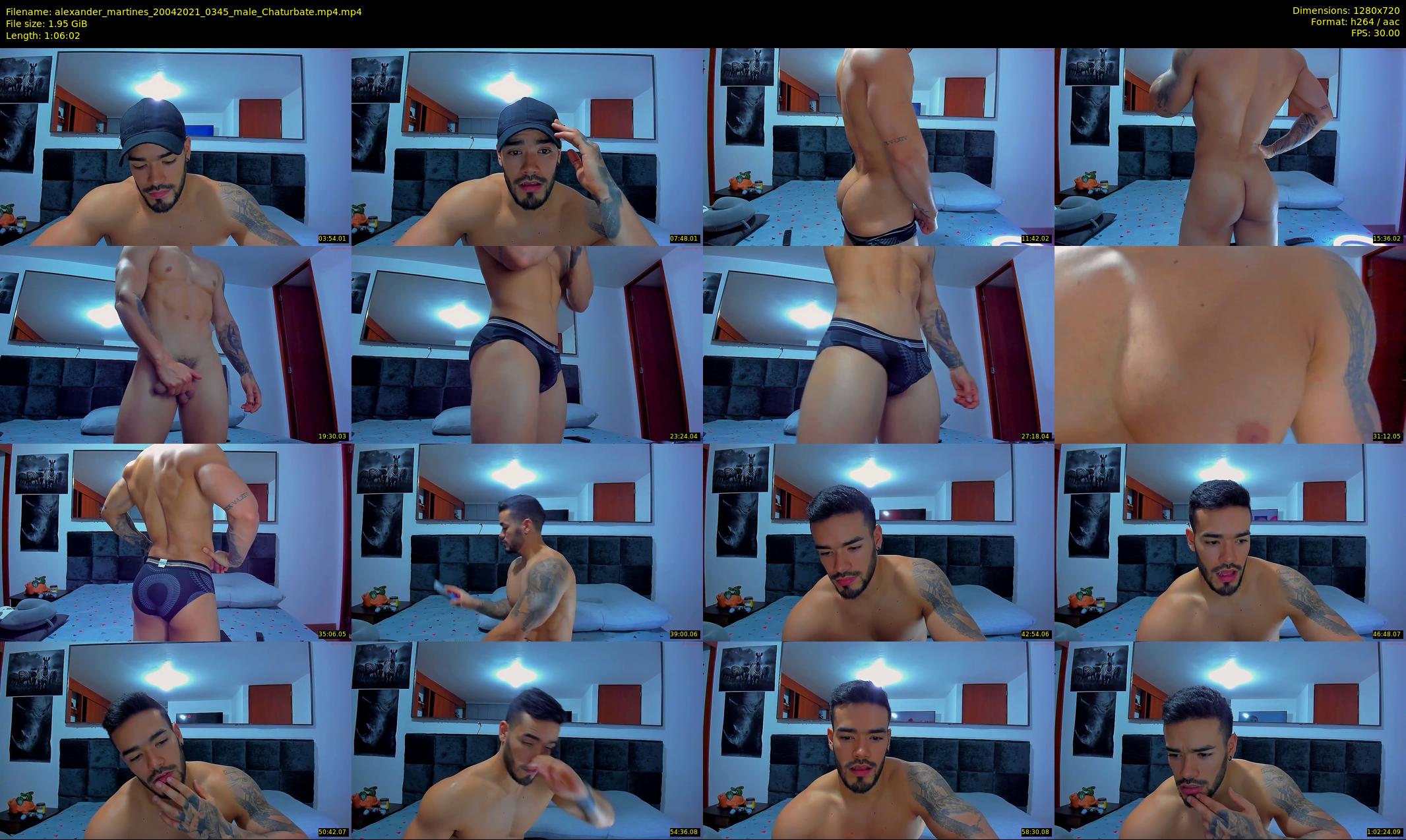 alexander_martines — 67 minute Chaturbate male cam show recording, 720p, Apr 20, 2021