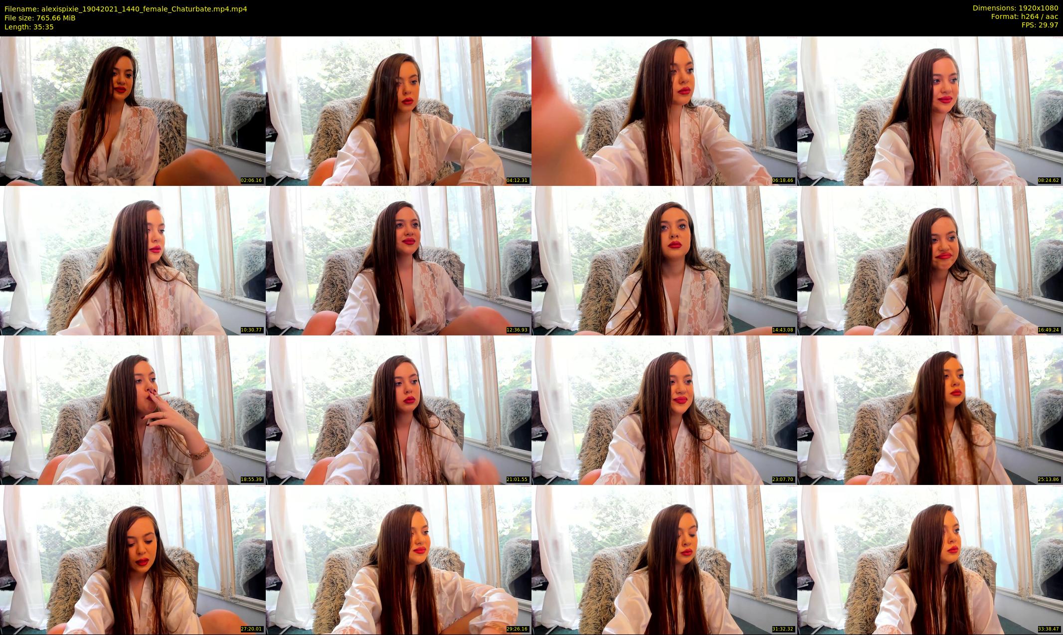 alexispixie — 36 minute Chaturbate female cam show recording, 1080p, Apr 19, 2021