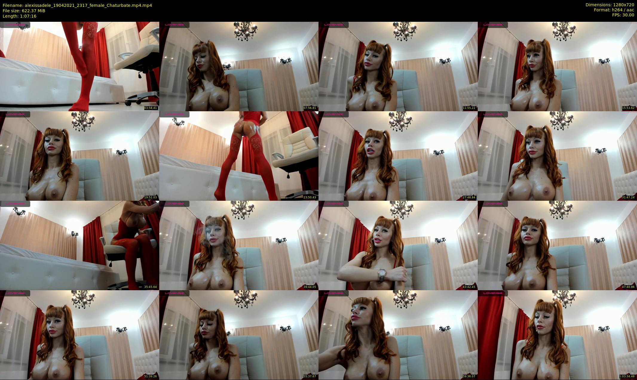 alexissadele — 68 minute Chaturbate female cam show recording, 720p, Apr 19, 2021