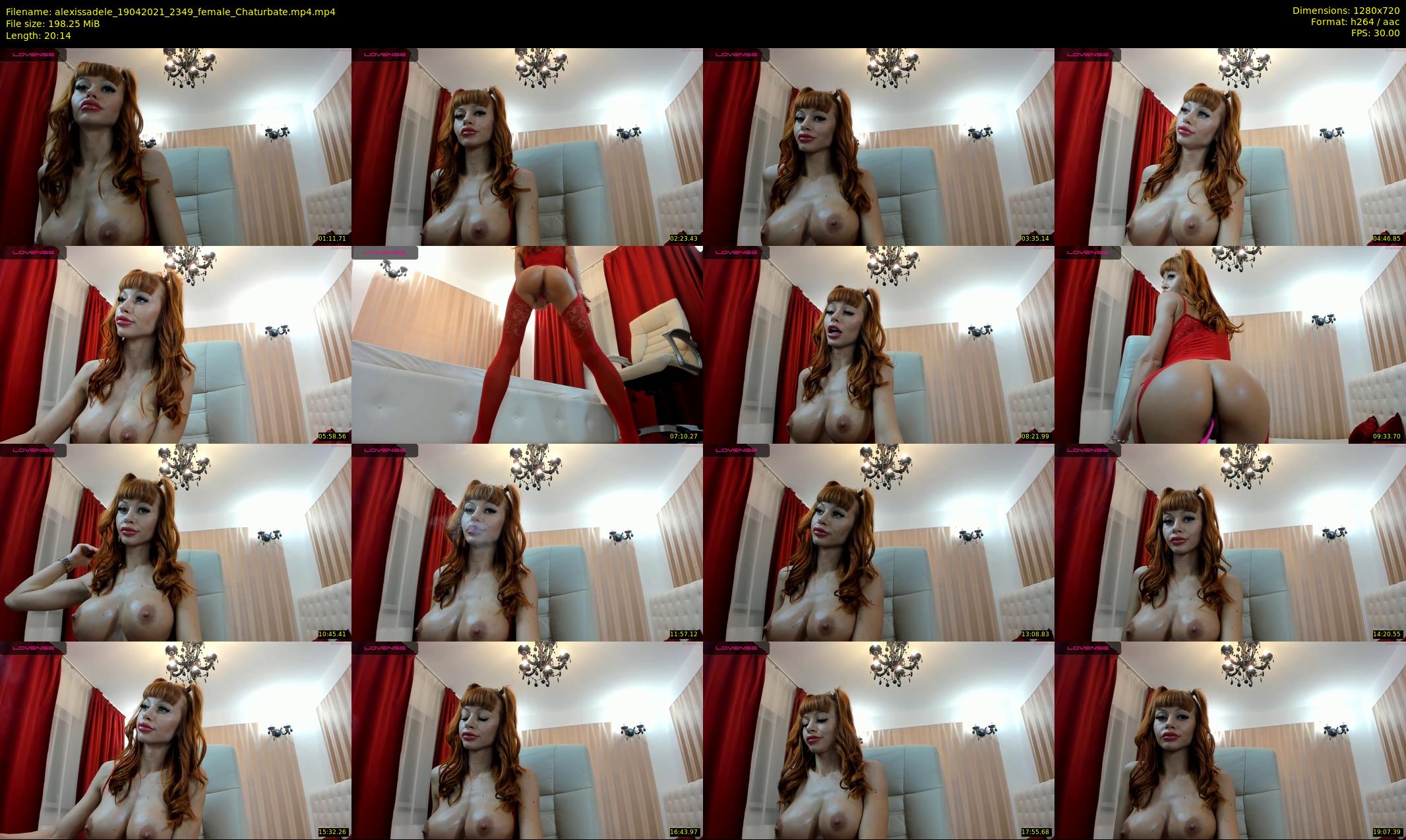 alexissadele — 21 minute Chaturbate female cam show recording, 720p, Apr 19, 2021