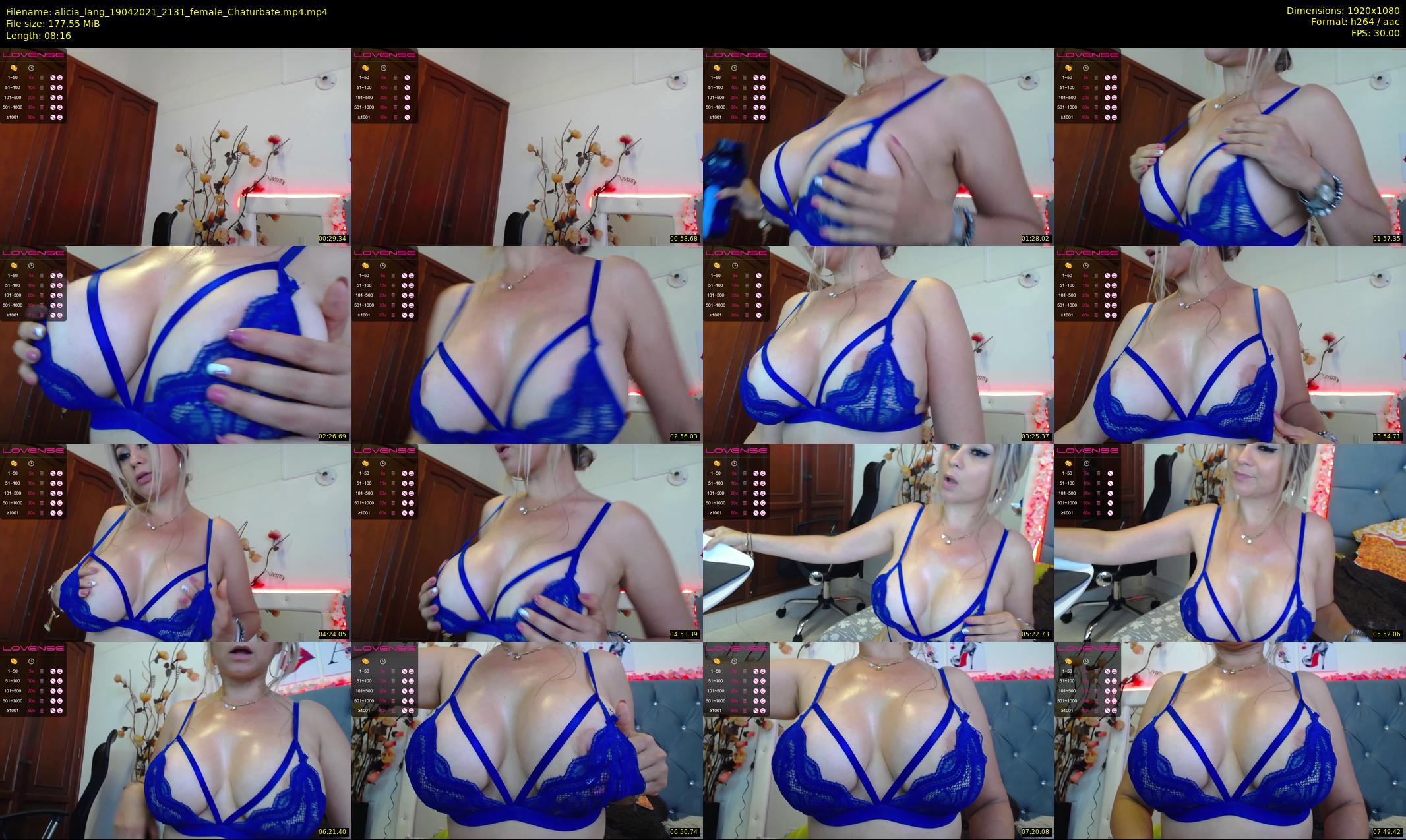 alicia_lang — 9 minute Chaturbate female cam show recording, 1080p, Apr 19, 2021