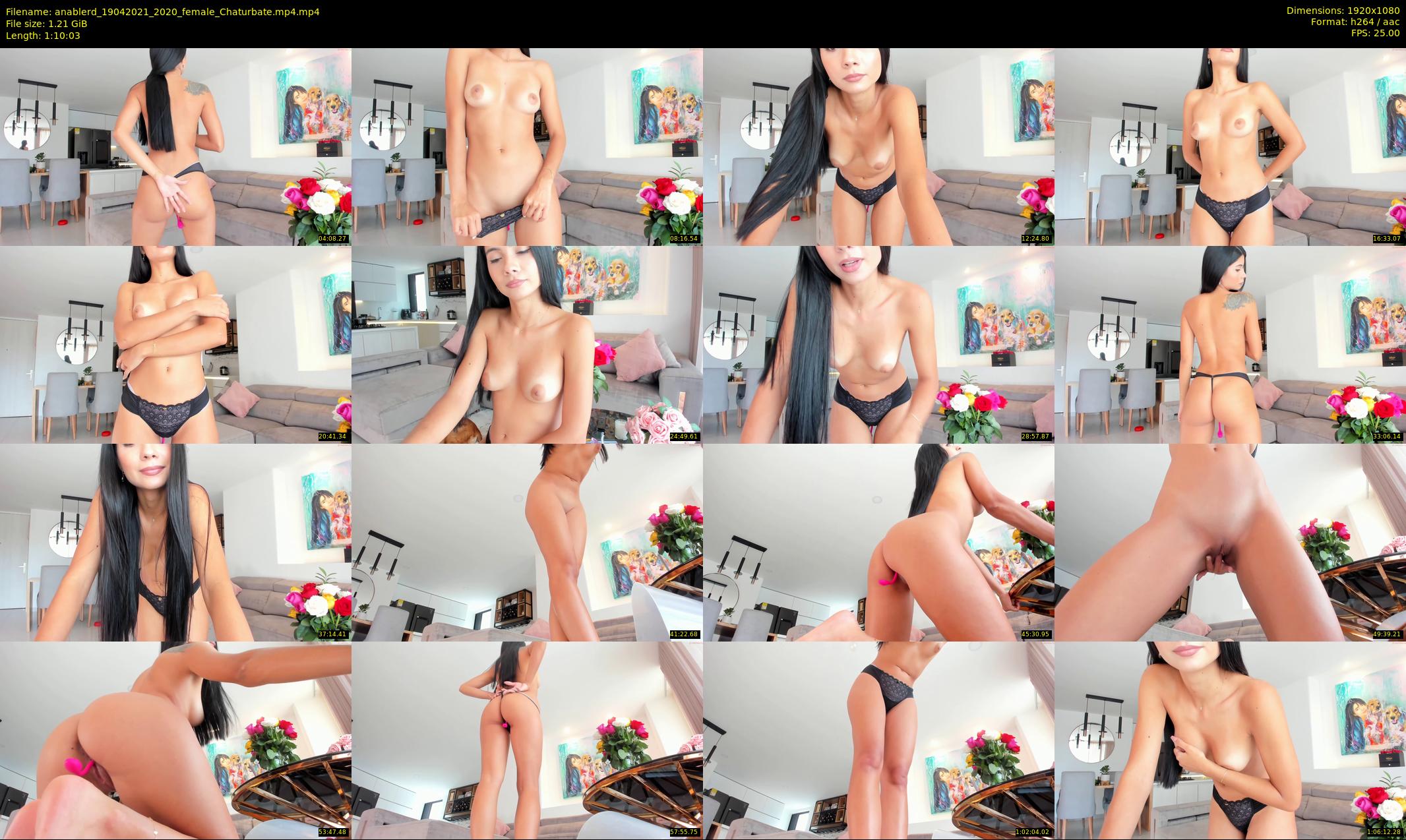 anablerd — 71 minute Chaturbate female cam show recording, 1080p, Apr 19, 2021
