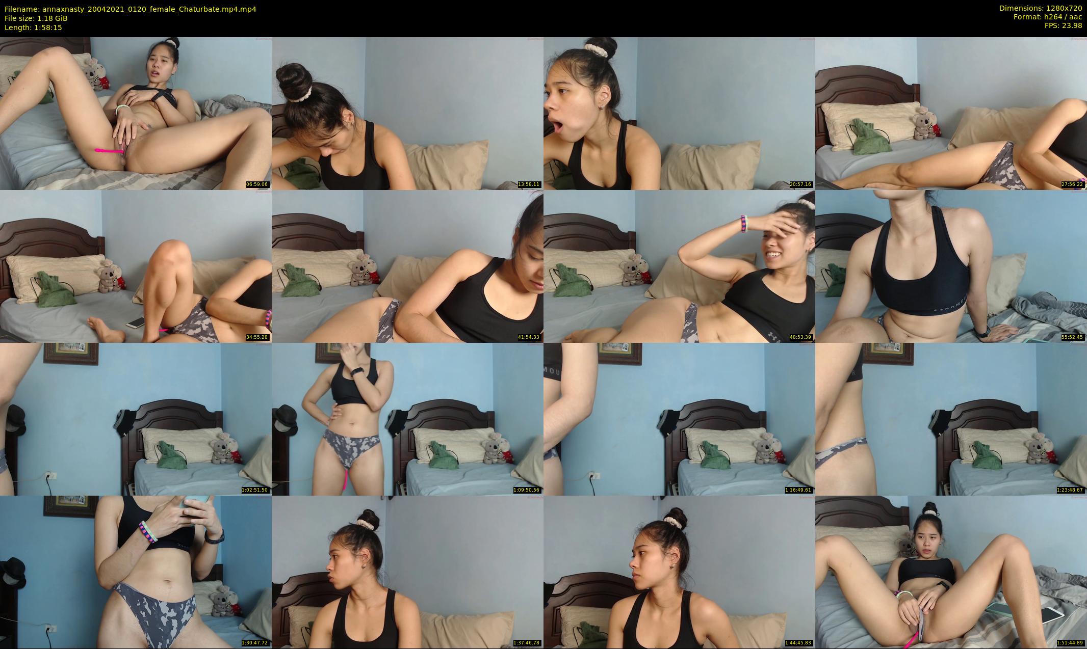 annaxnasty — 119 minute Chaturbate female cam show recording, 720p, Apr 20, 2021