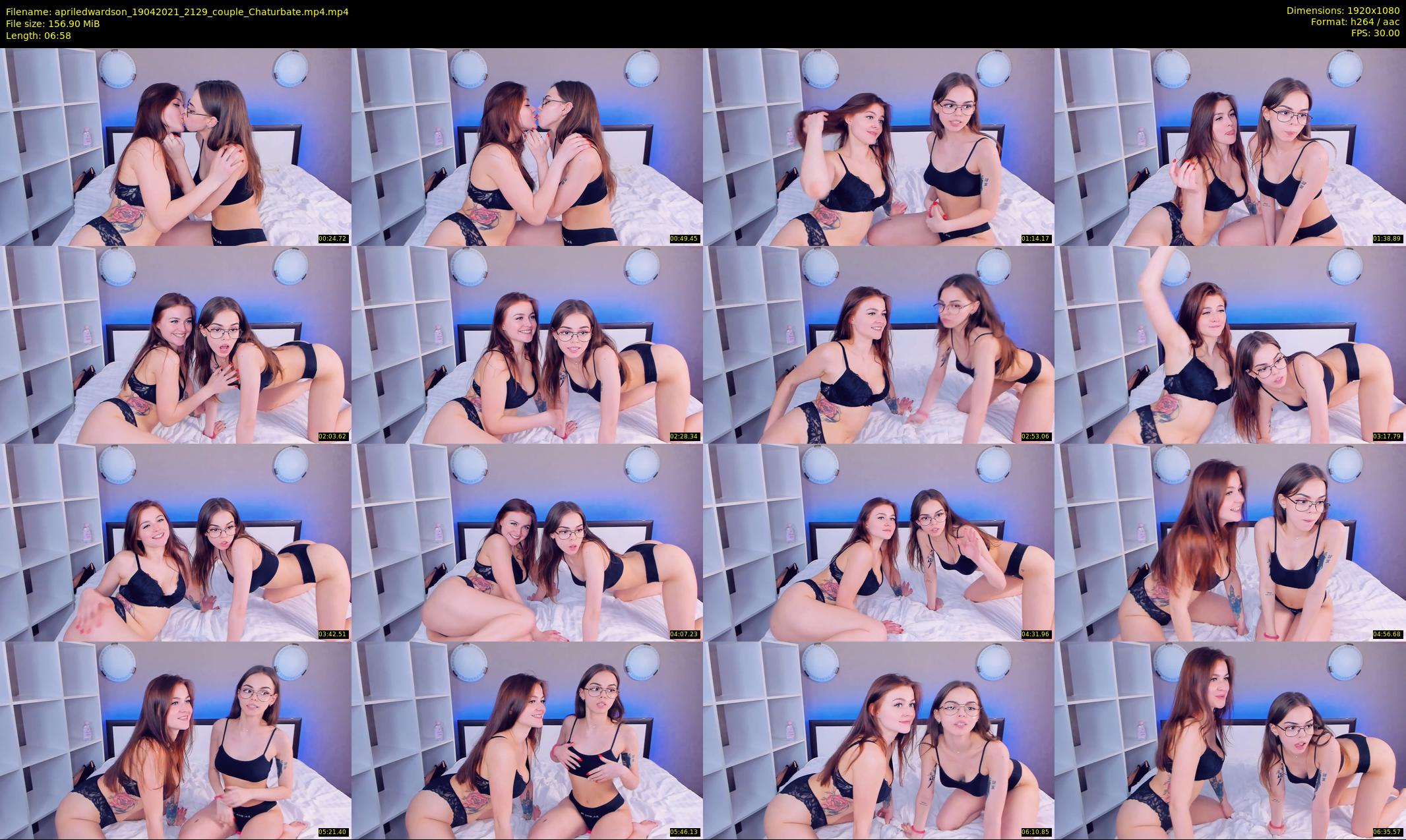apriledwardson — 7 minute Chaturbate couple cam show recording, 1080p, Apr 19, 2021