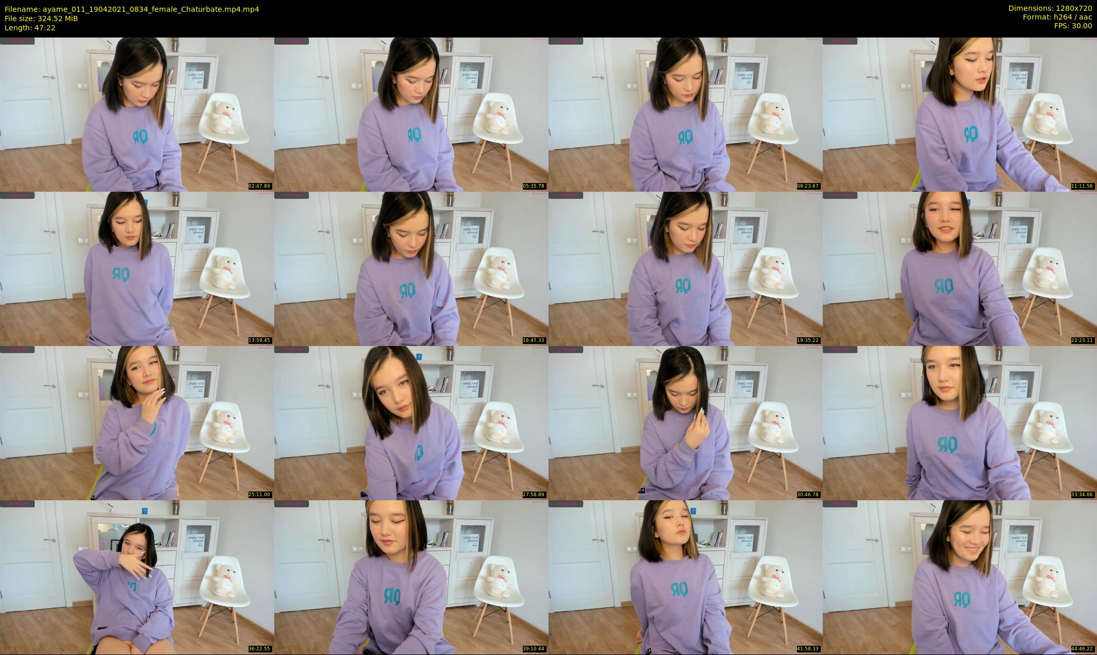 ayame_011 — 48 minute Chaturbate female cam show recording, 720p, Apr 19, 2021