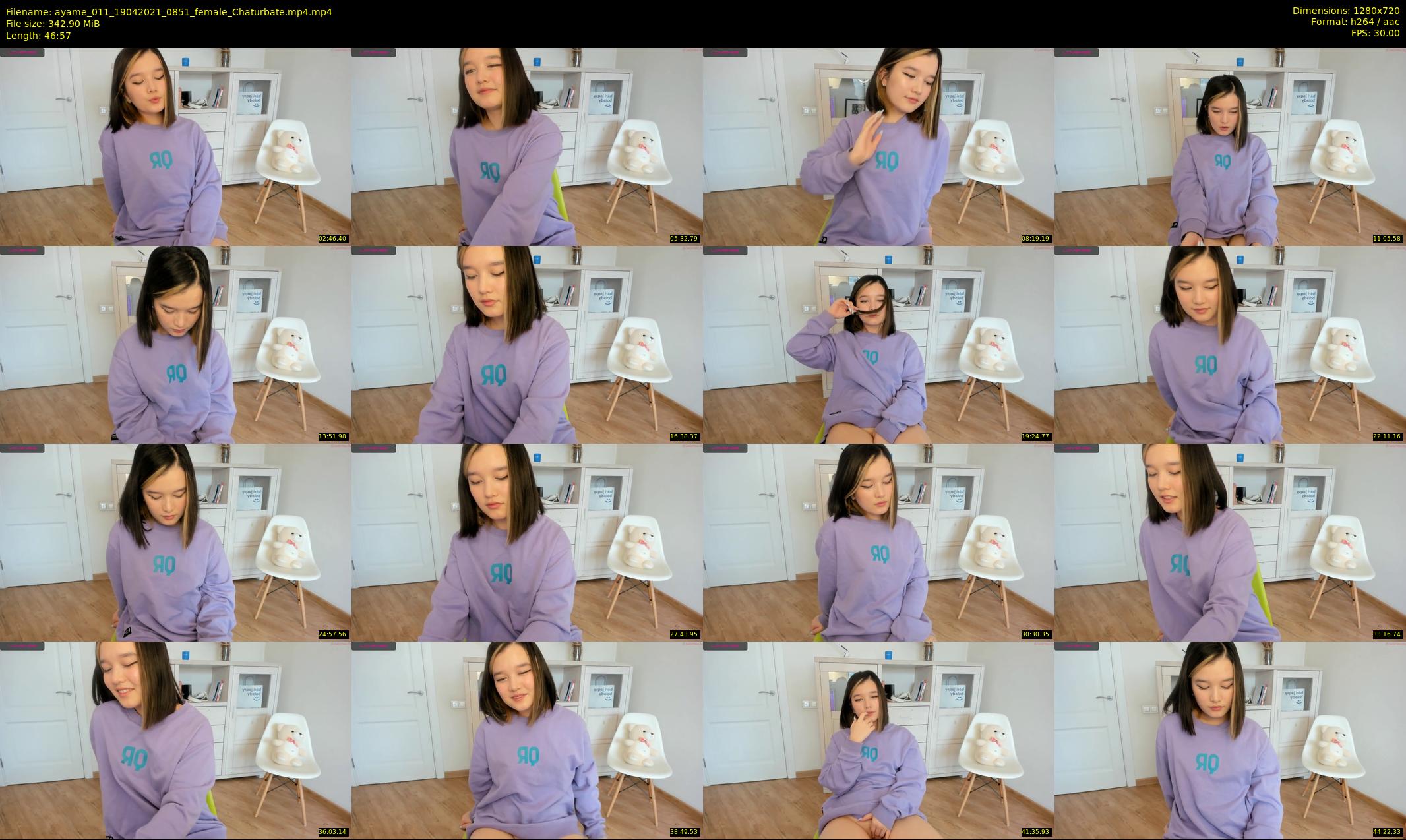 ayame_011 — 47 minute Chaturbate female cam show recording, 720p, Apr 19, 2021